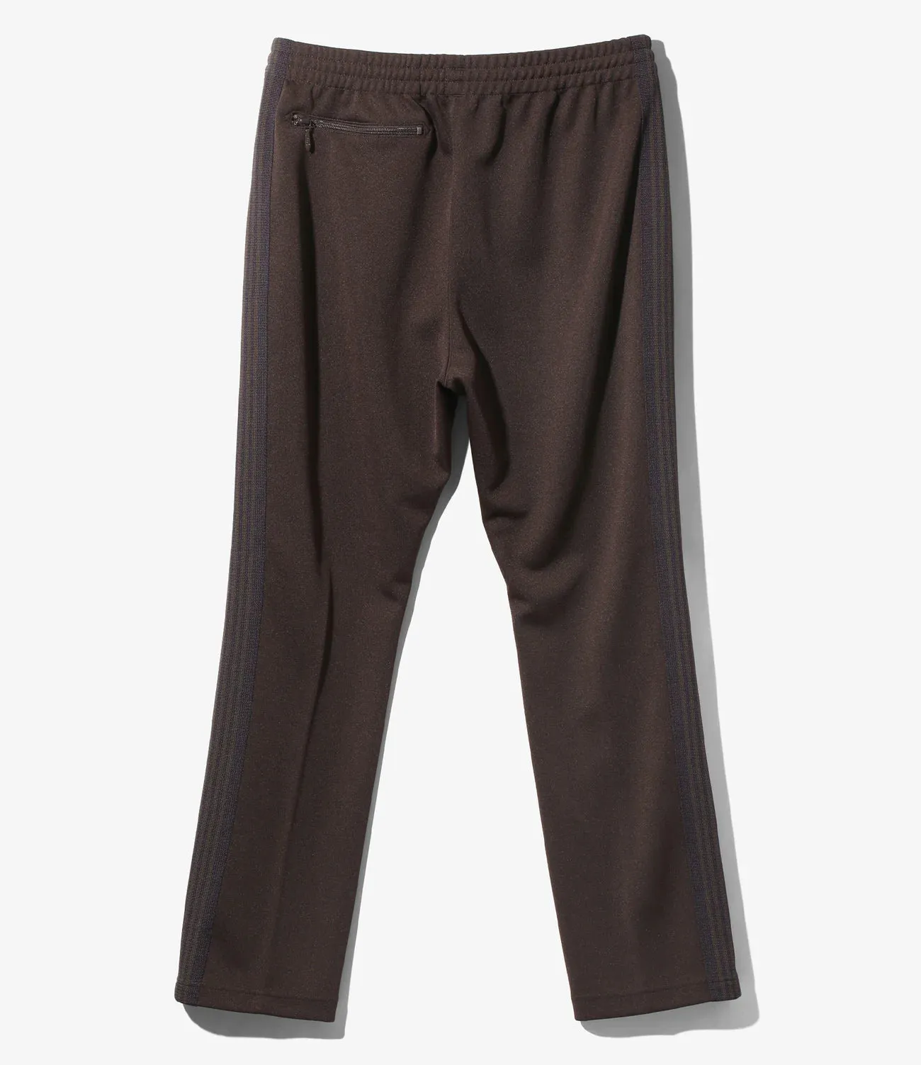 NARROW TRACK PANT POLY SMOOTH - BROWN Active Ease HighElasticity Fiber