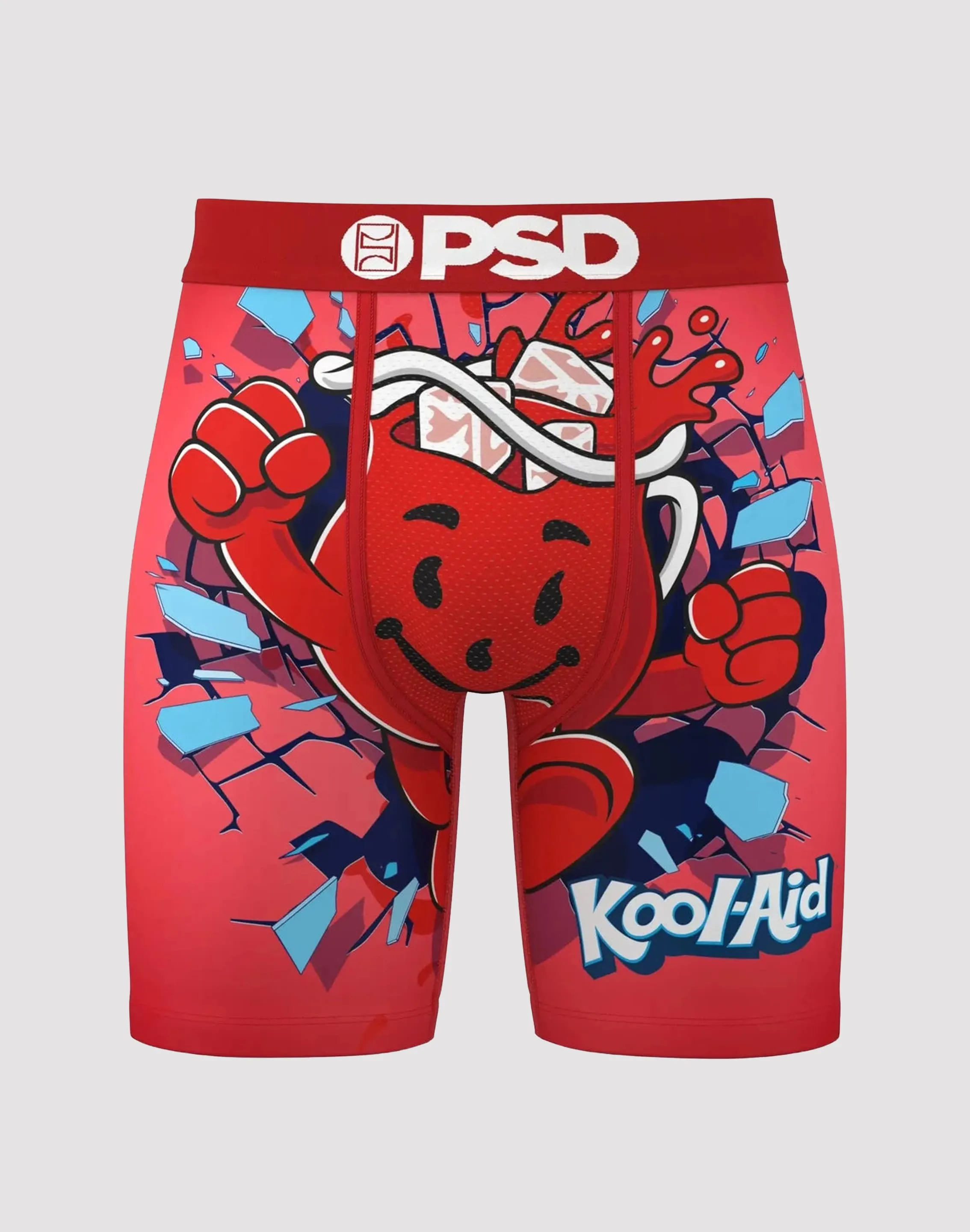 Psd Underwear Kool-Aid Man Boxer Briefs Virtual Fit FadeResistant
