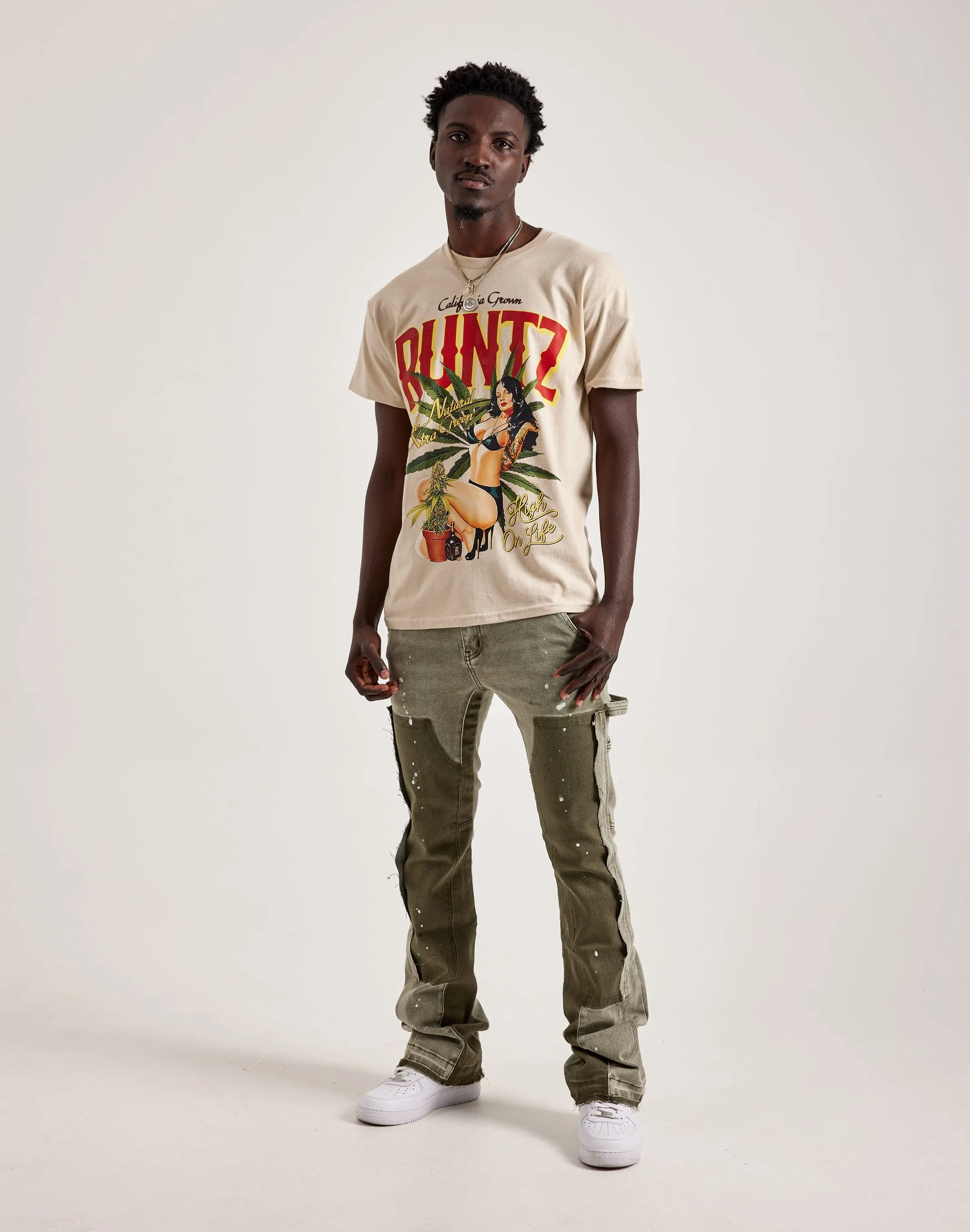 mesh ventilation Dad Core Runtz High On Life Tee