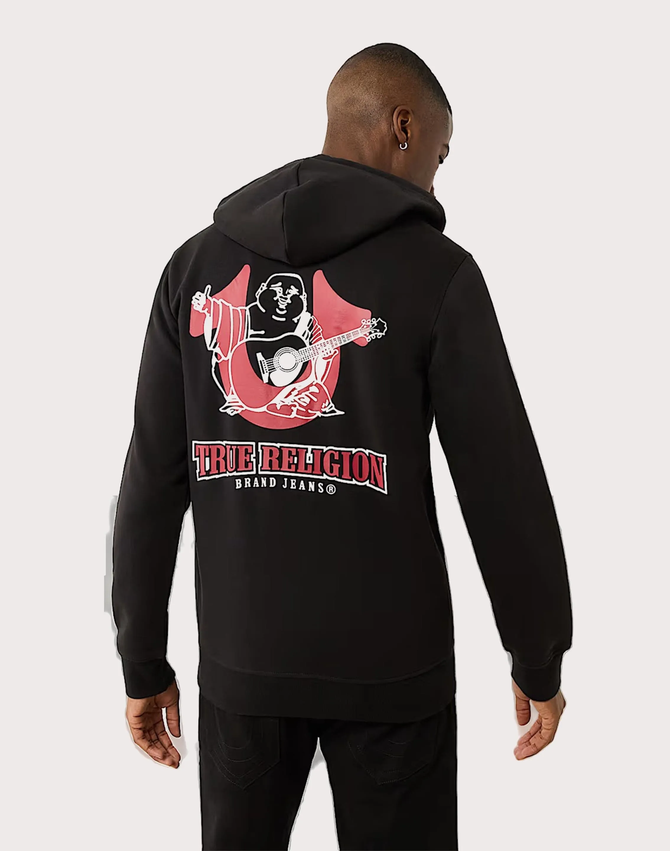 True Religion Arch Logo Buddha Full-Zip Jacket StaticFree Lining