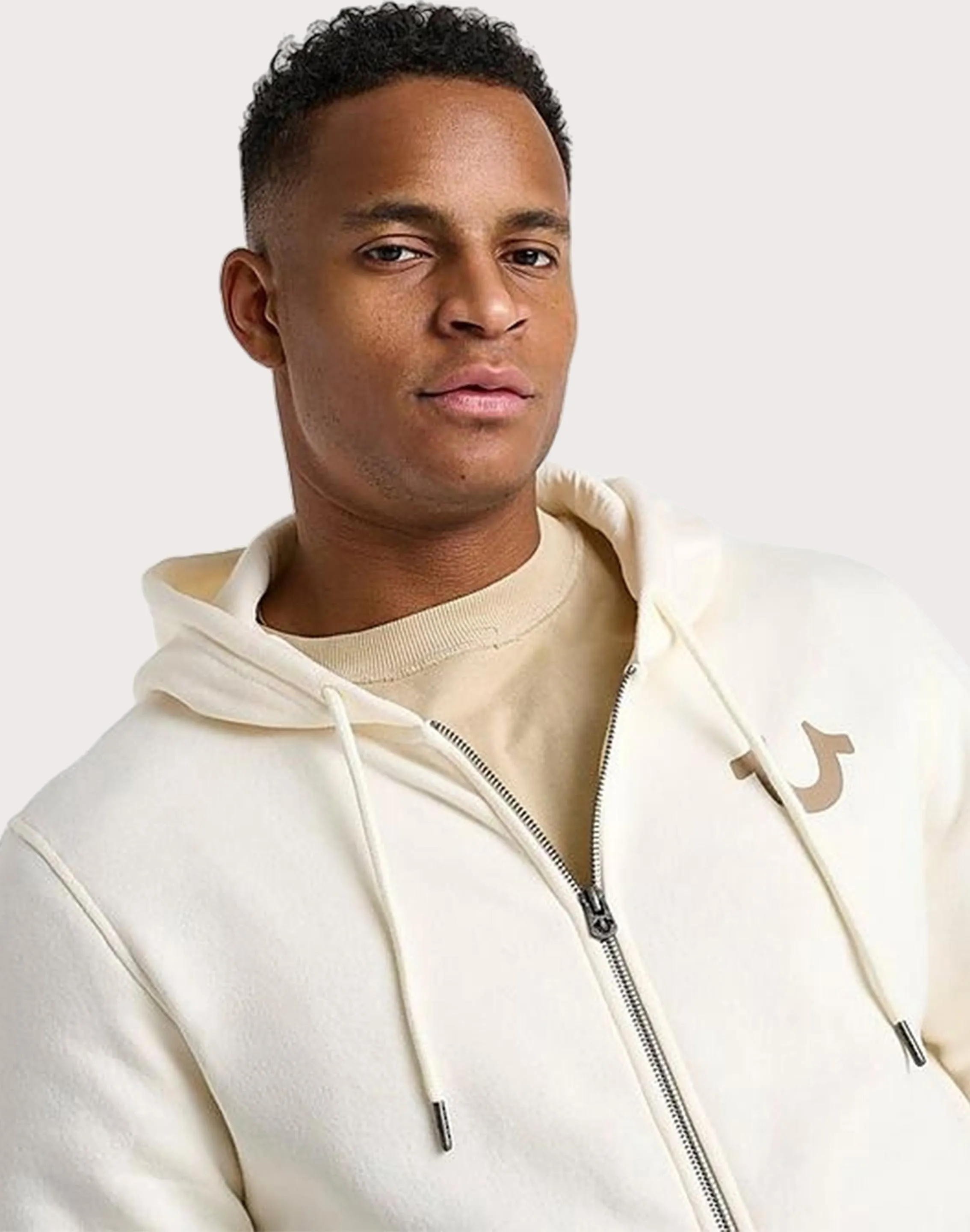 Fairy Mood True Religion Buddha Full-Zip Fleece Hoodie