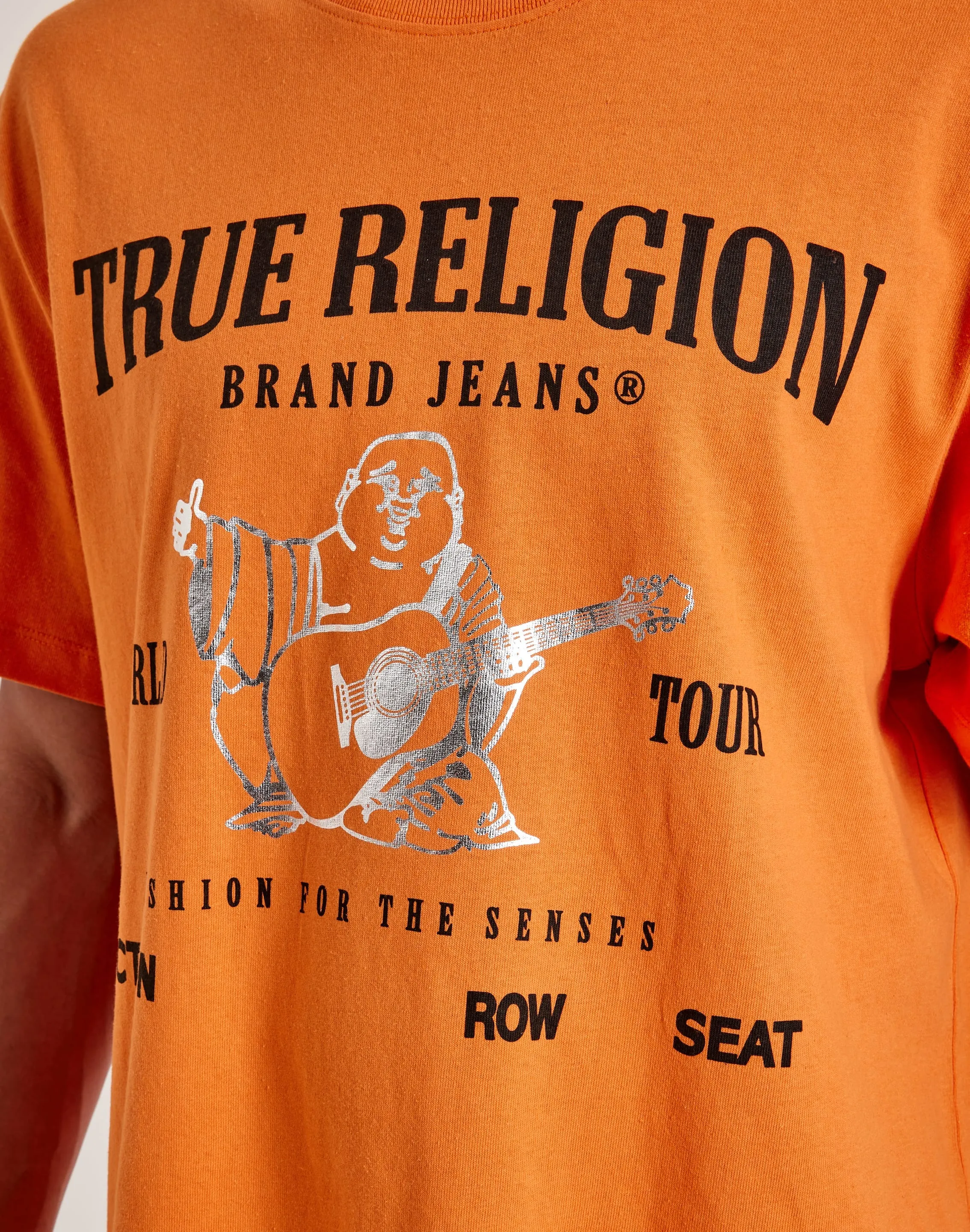 True Religion Buddha Tee Drive Core HiddenZipperClosure