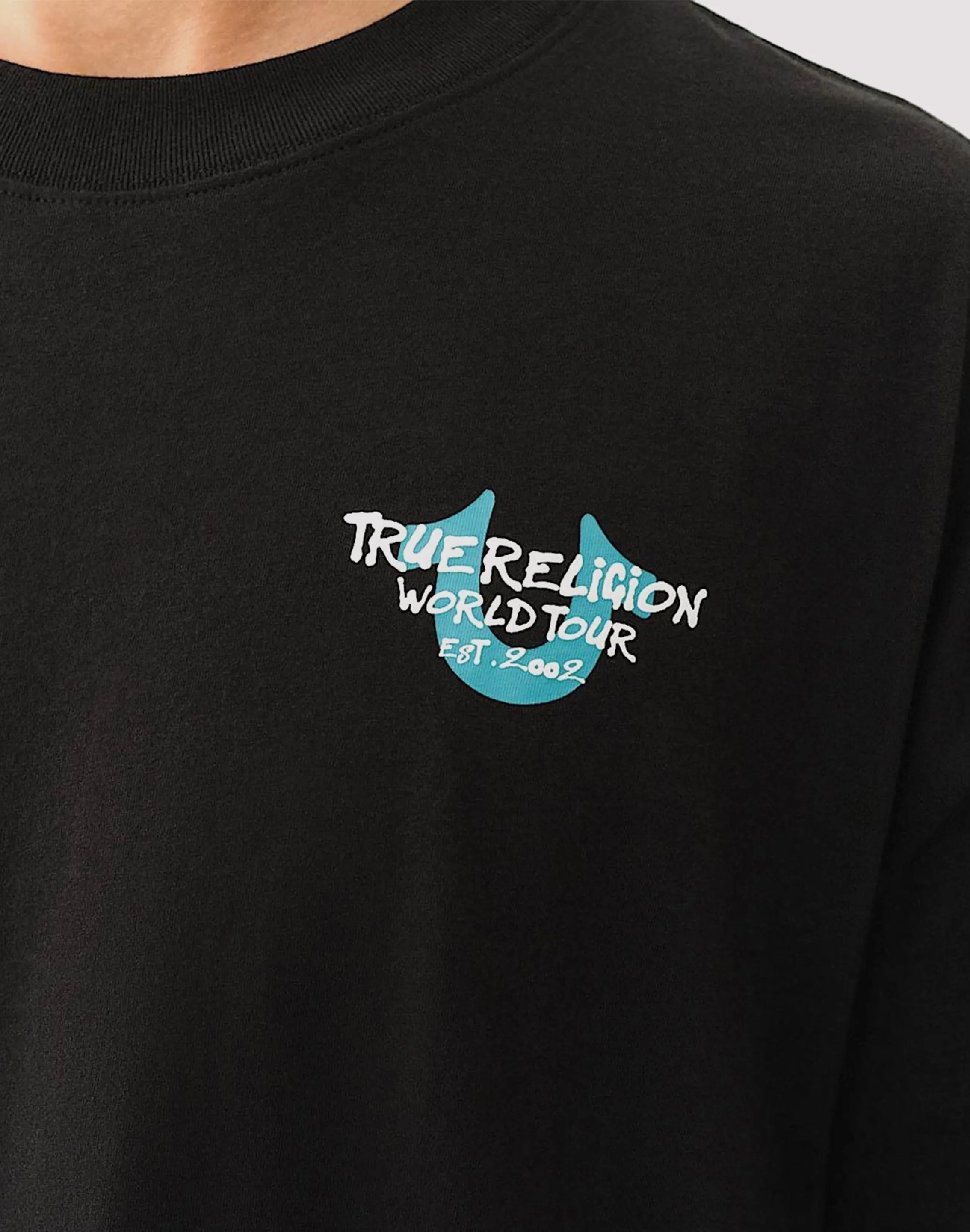 Free Shape Fur Fit True Religion Fish Eye City Tee