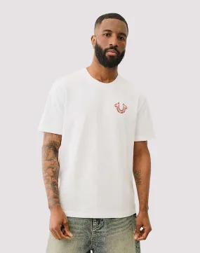 True Religion Graffiti Puff Tee Grace Ease