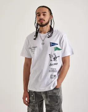 True Religion Logo Tee Balance Core NoSlipWaistband