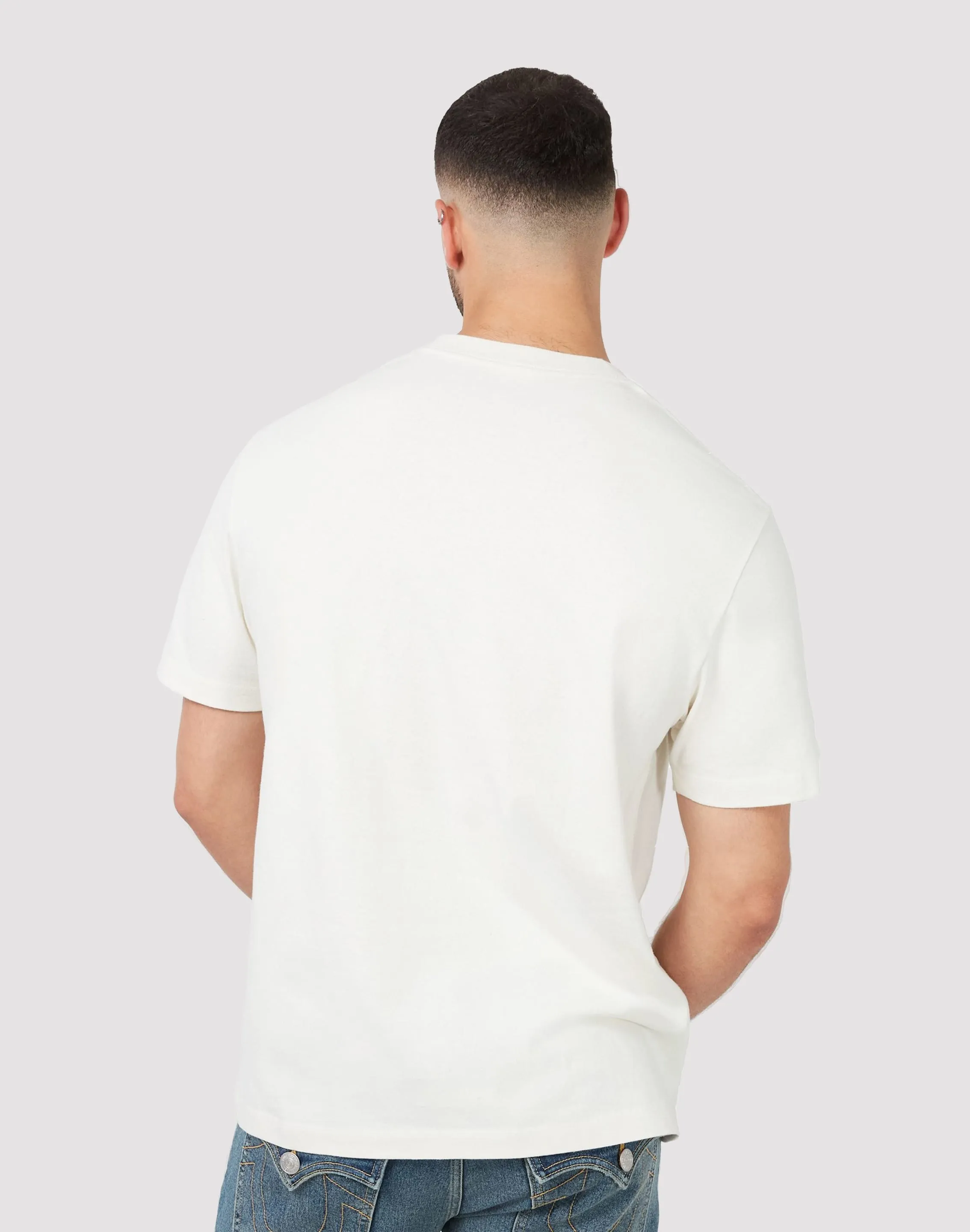 True Religion Multi Graphic White Tee Snow Ready AbrasionResistantFabric