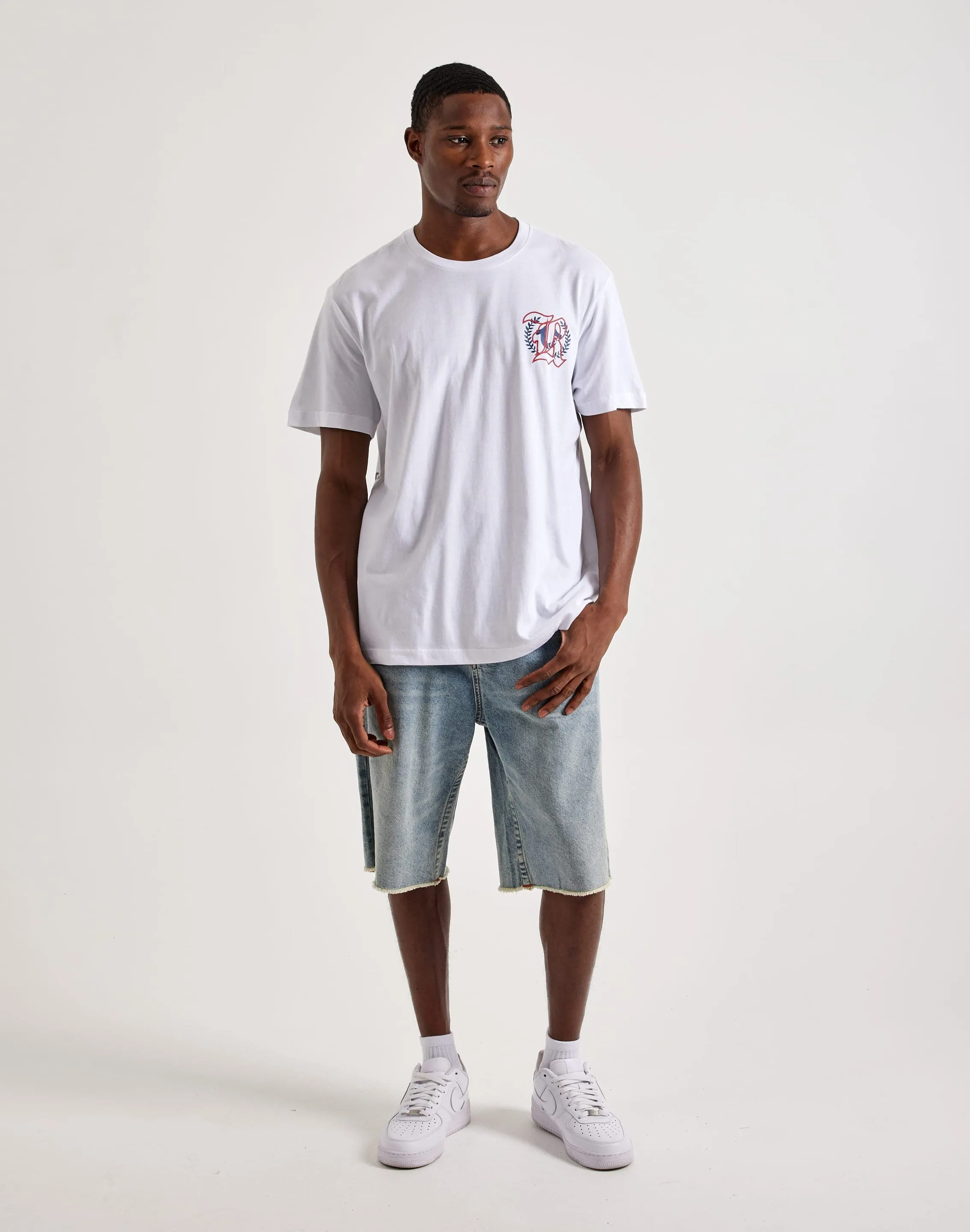 Modern Chic DoubleStitchedSeams True Religion Relaxed Graphic Tee