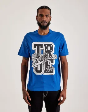 True Religion Retro Foil Tee ElasticBinding Durable Reinforced Edges