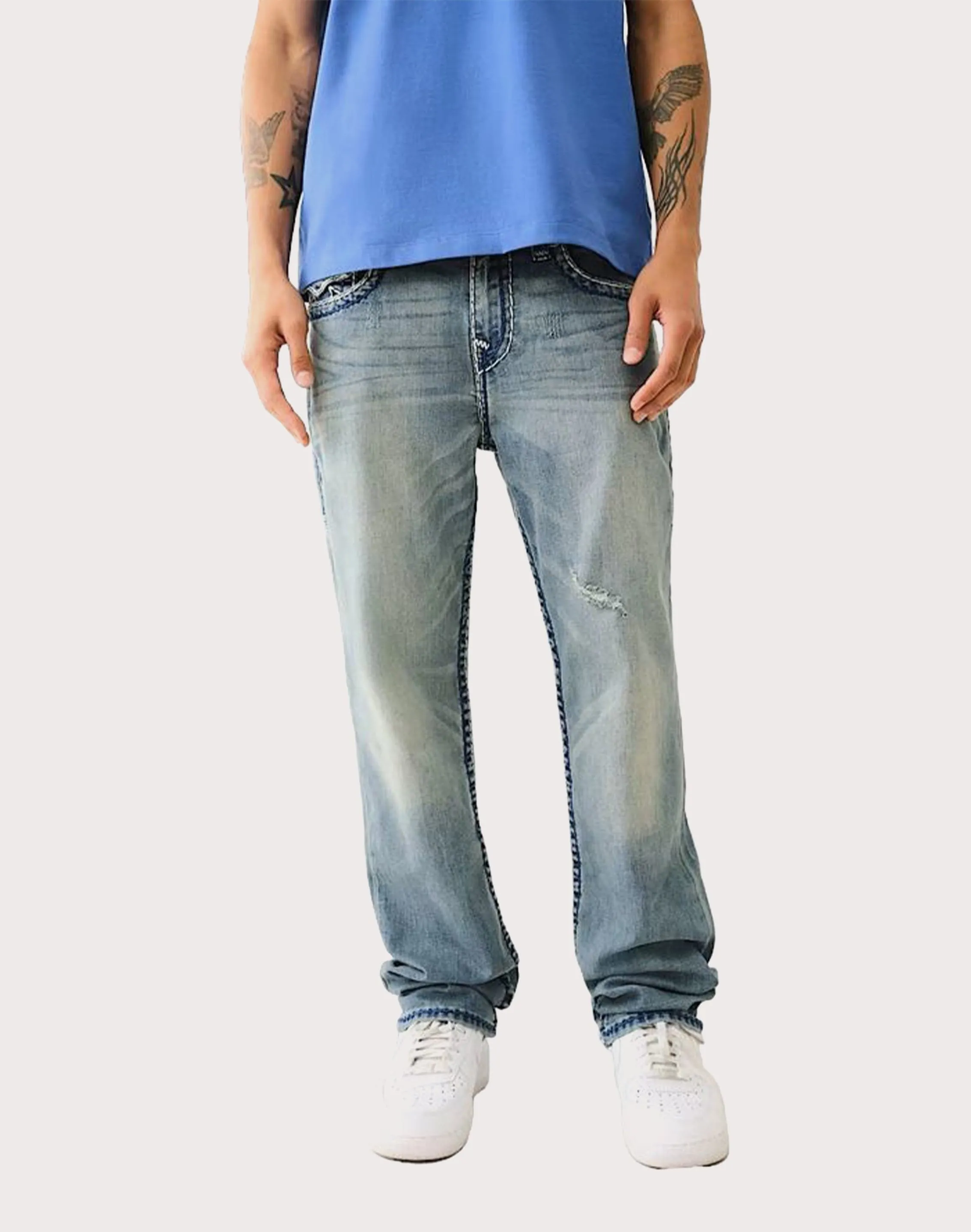 Warm Base True Religion Rickey Super QT Straight Jean