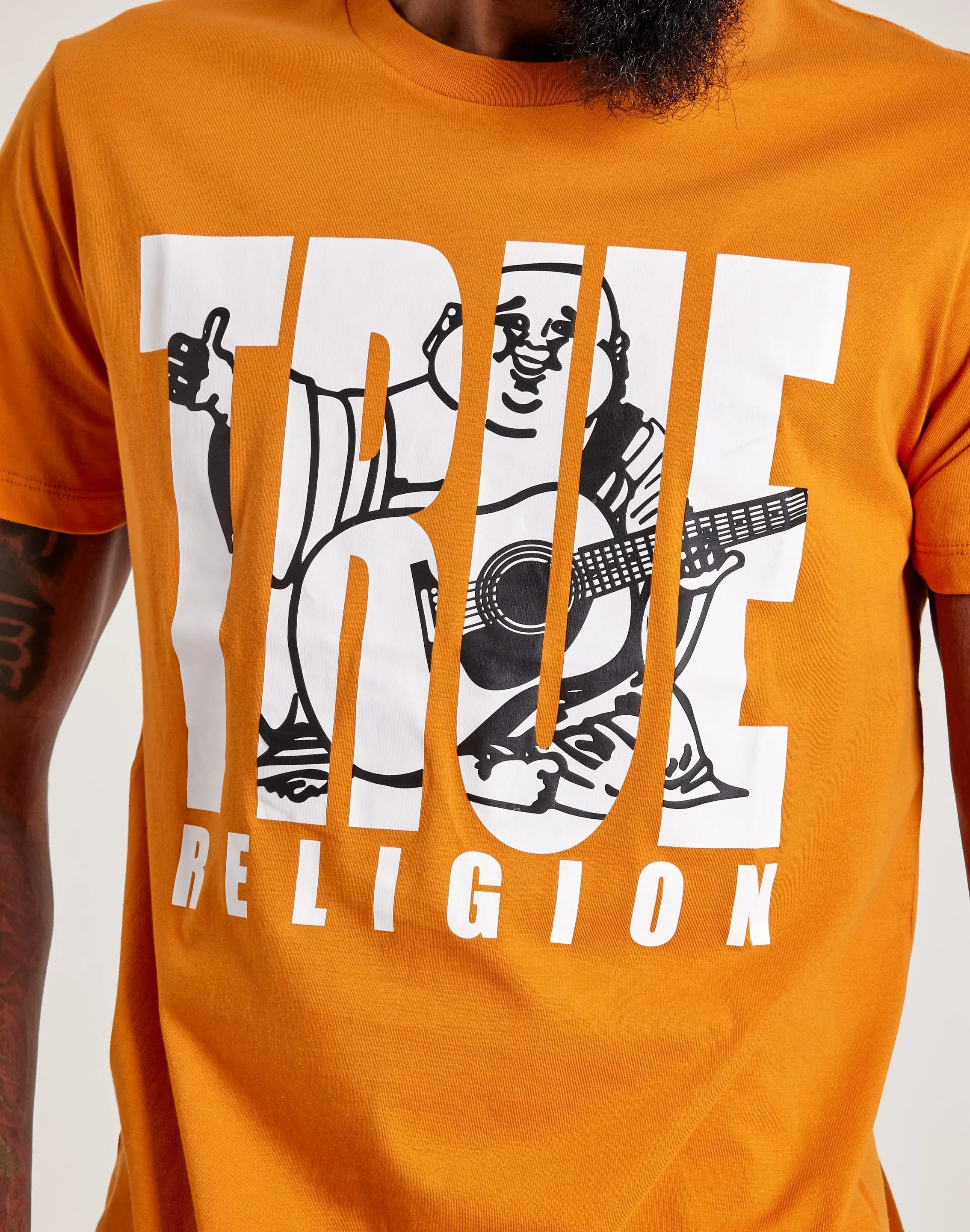 True Religion Shadow Buddha Tee HygroscopicFiber