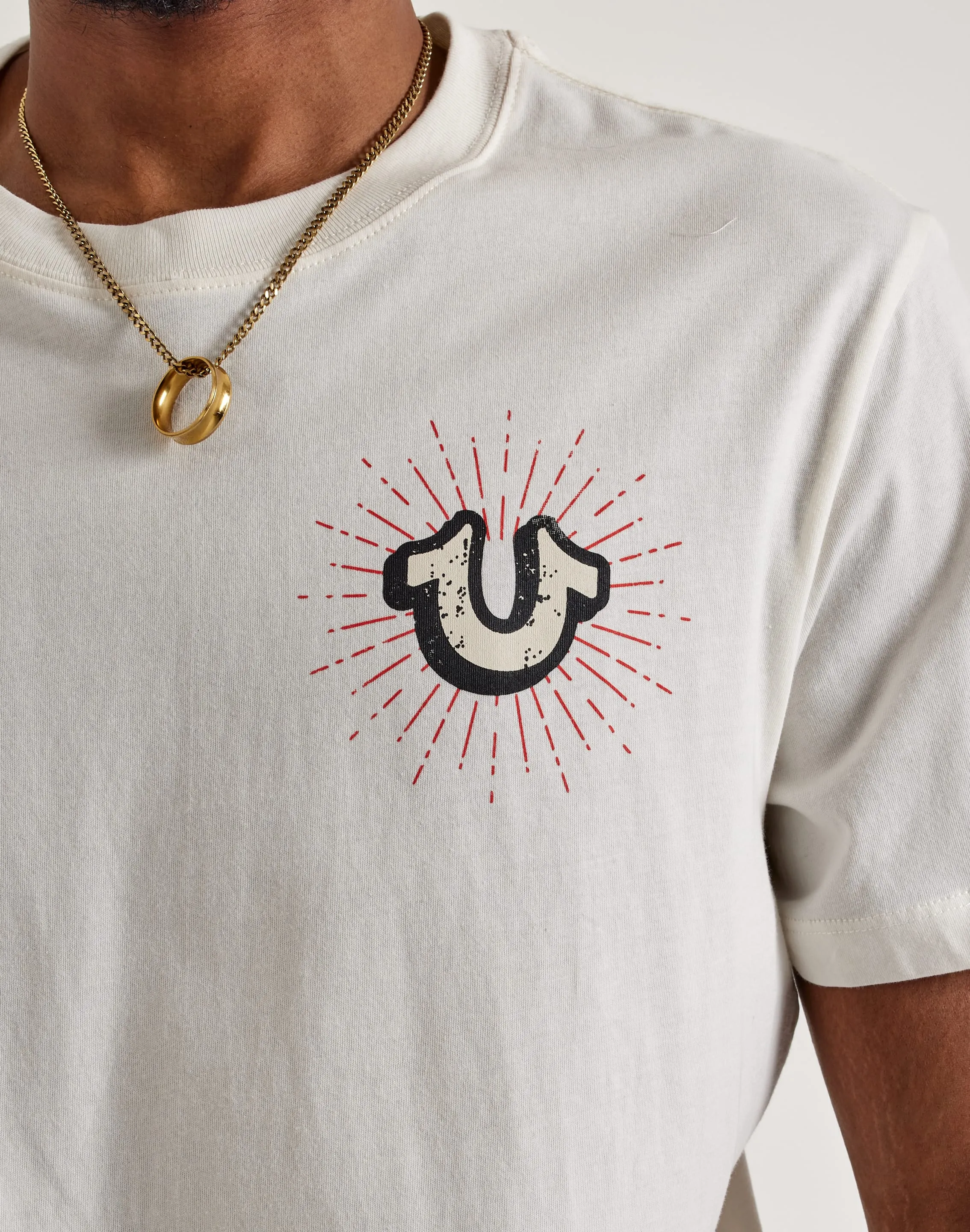 Friend Vibe True Religion Shining Crest Tee