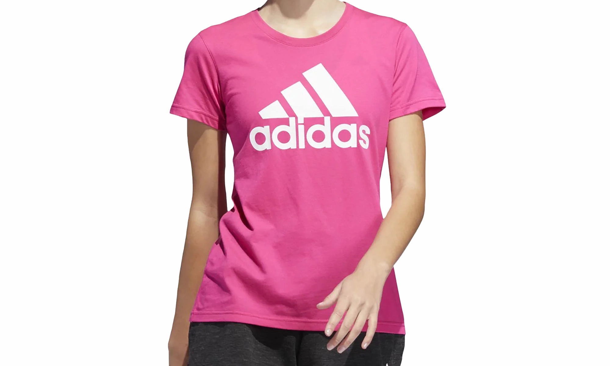 Badge Of Sport Classic Tee "Real Magenta" FlexibleWaistband MoistureWicking