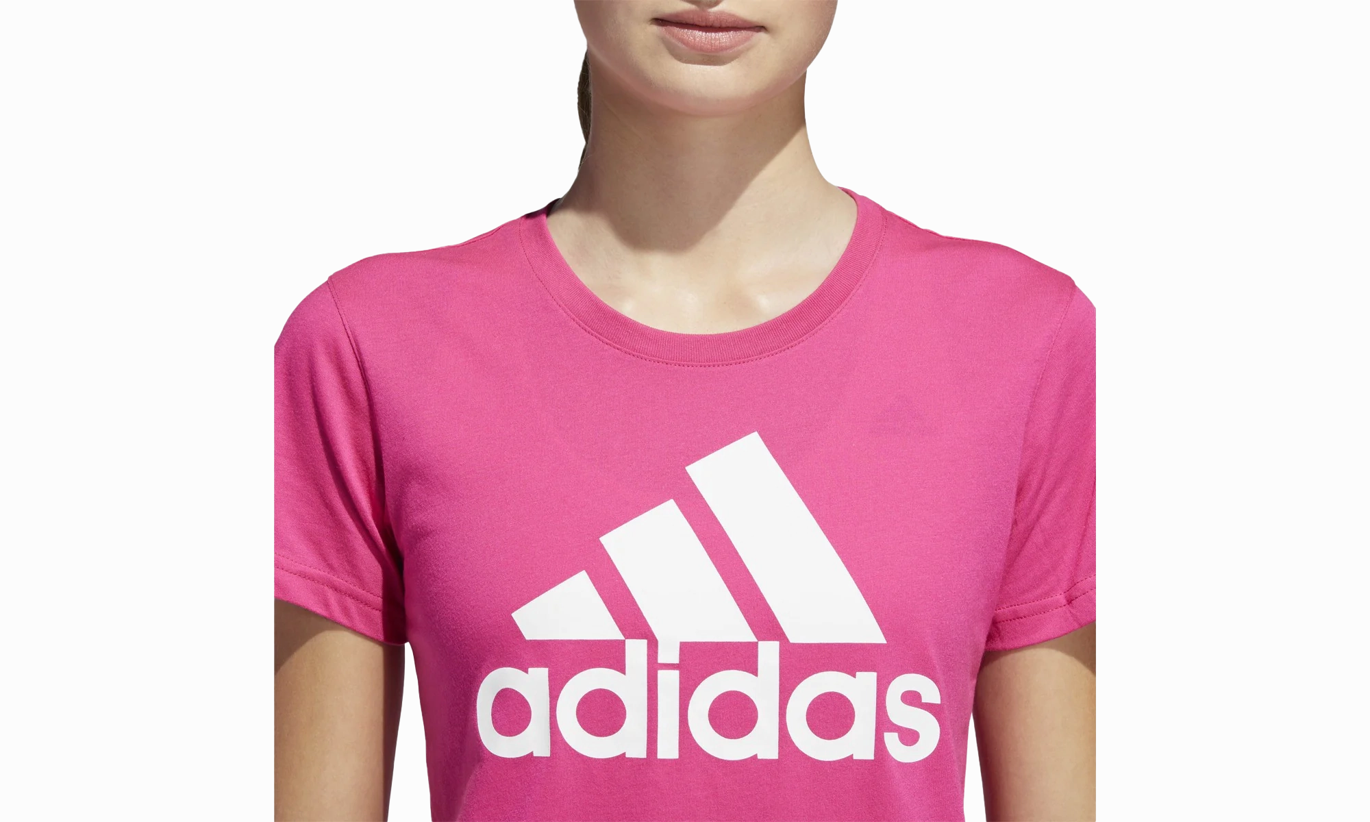 Office Mood Sky Mood Badge Of Sport Classic Tee "Real Magenta"