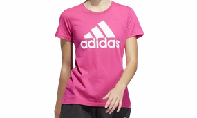 Badge Of Sport Classic Tee "Real Magenta" Reinforced Stitching