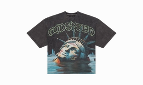NonRestrictive Design Tight Core Sunken Liberty T-Shirt "Grey"
