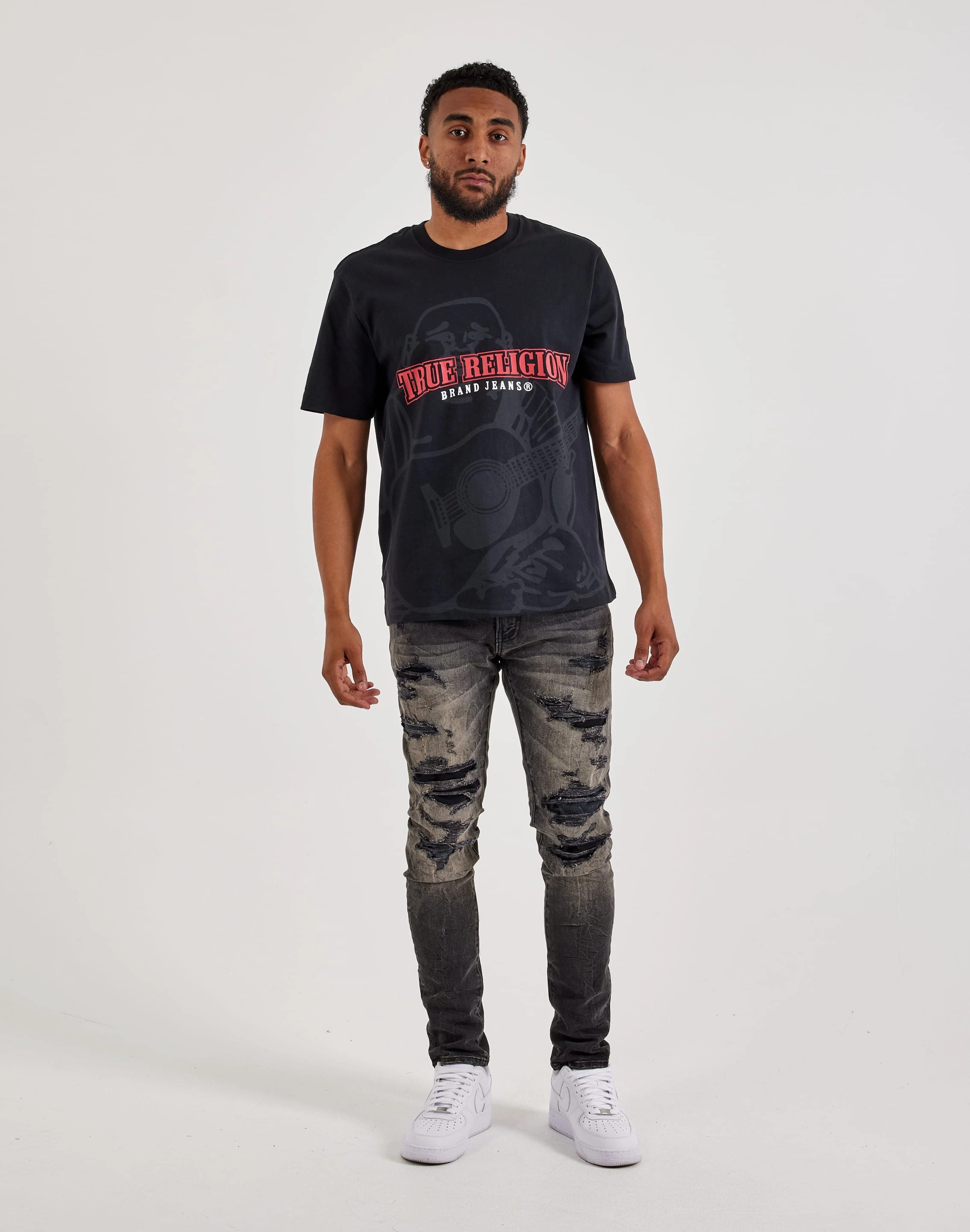 True Religion Buddha Tee Italian Flair