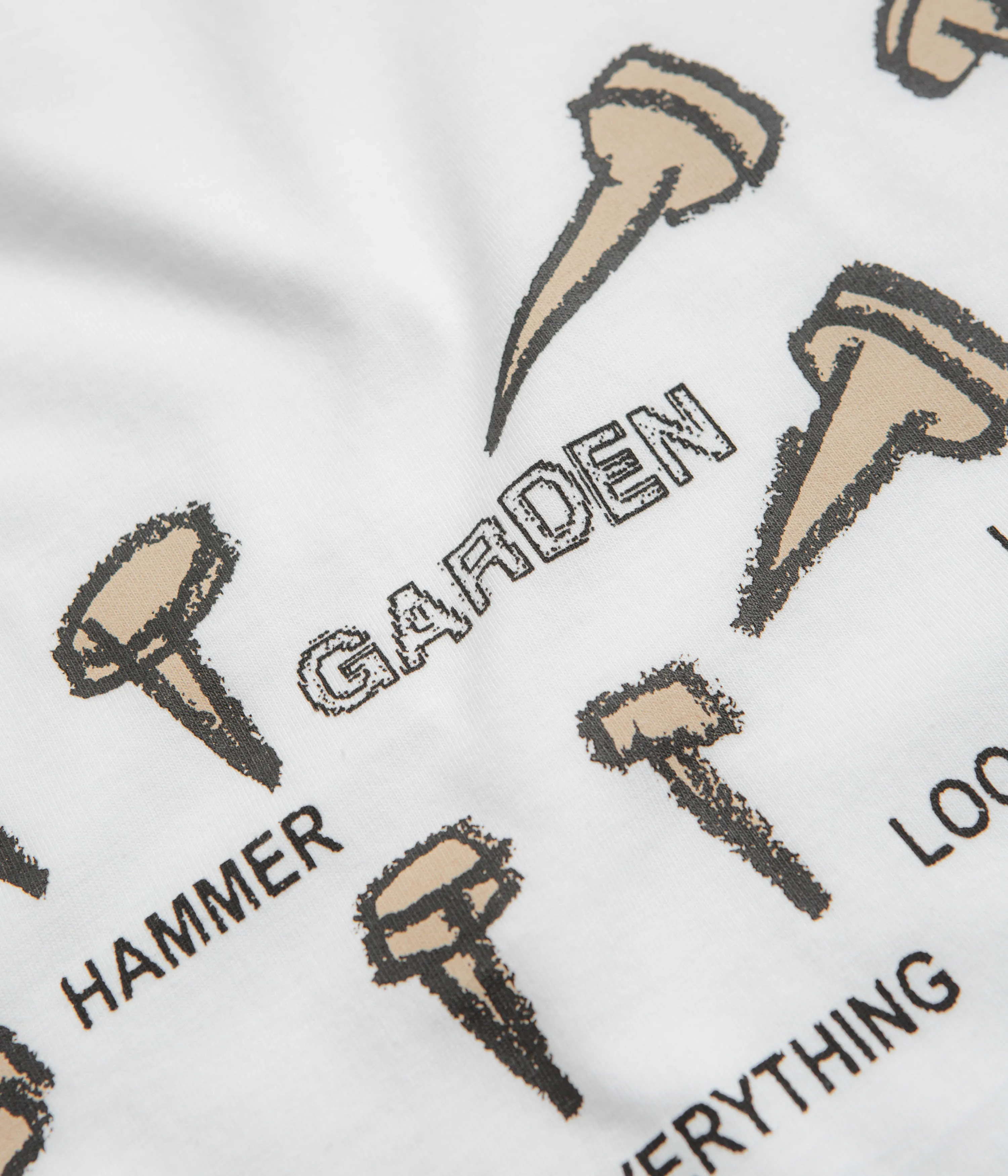 Semi Formal daytime venue Garden Nails T-Shirt - White