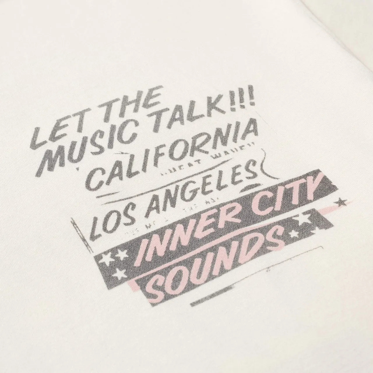 Music Language Tee low demand Tapered Legs