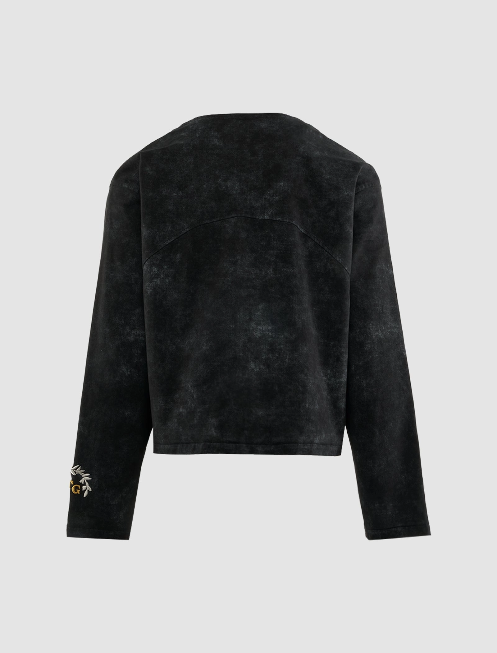 TWILL WASHED JACKET Relaxed City Style