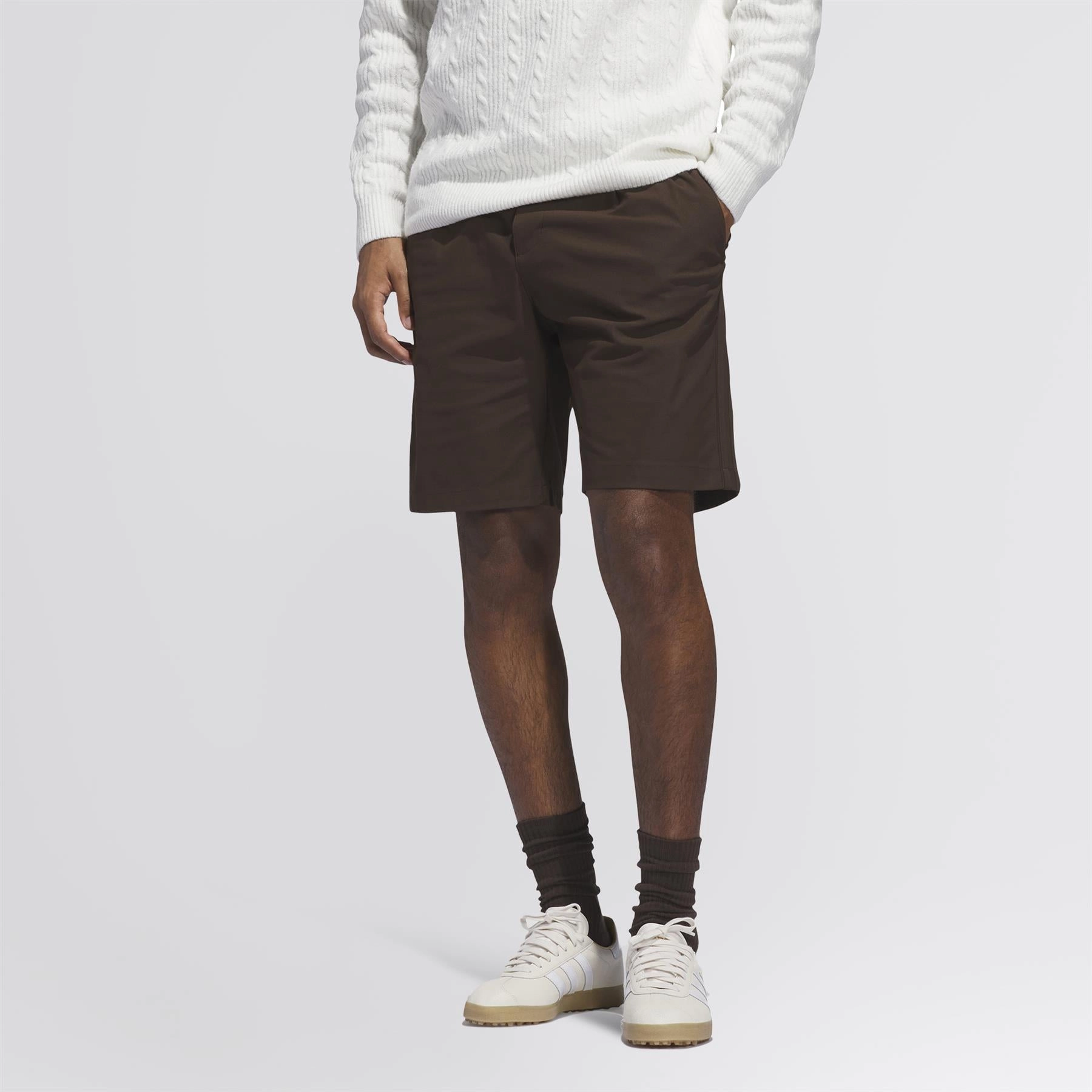 Cycling shorts Twistknit Pleated Shorts Dark Brown