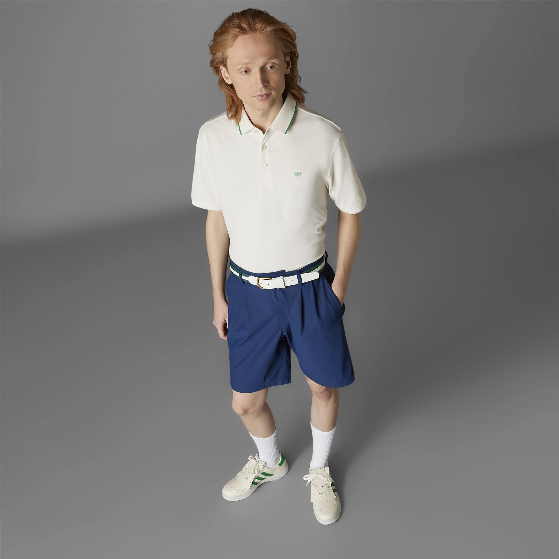 Twistknit Pleated Shorts Night Indigo Simple Comfort UV resistant