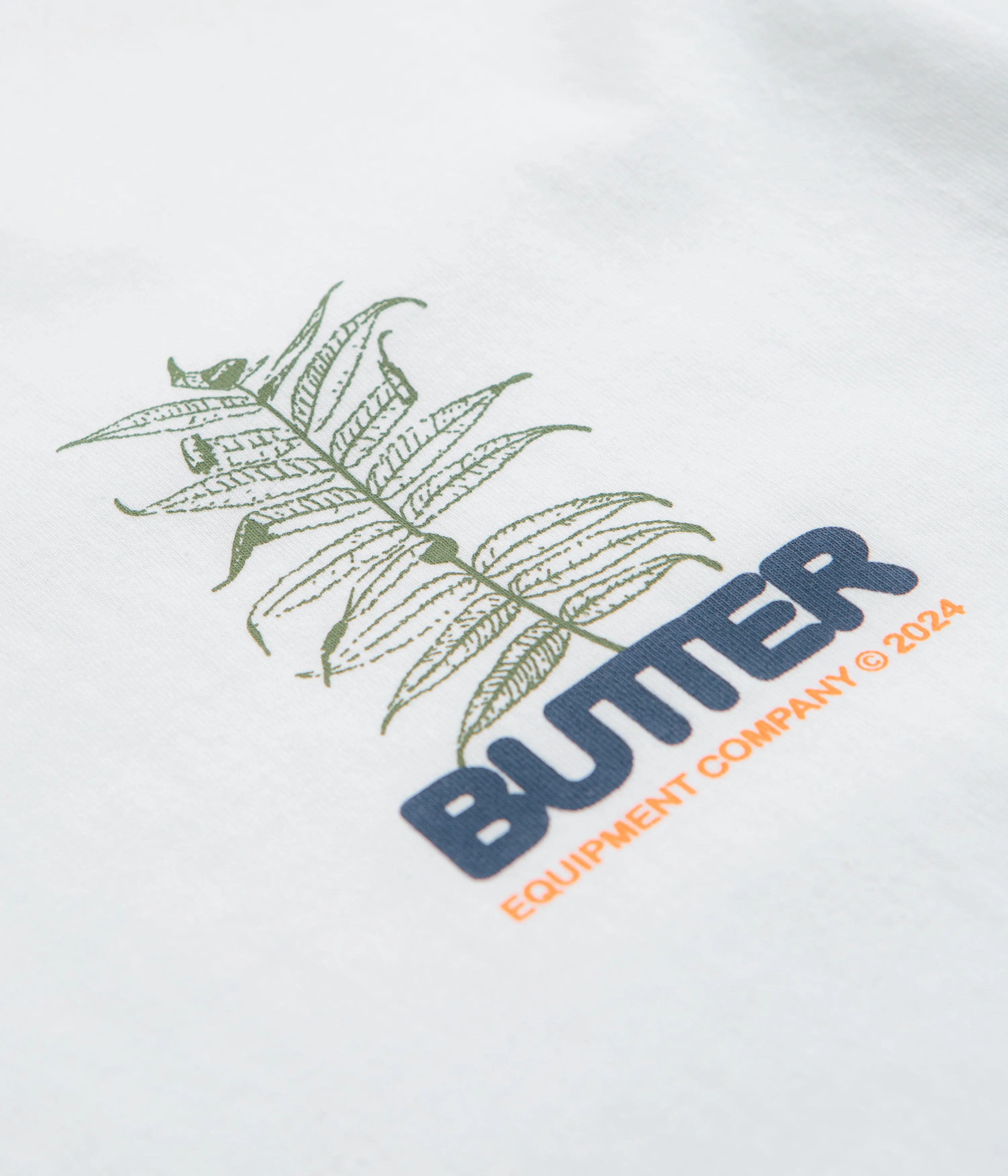 Popular Item camping clothes Butter Goods Earth T-Shirt - White