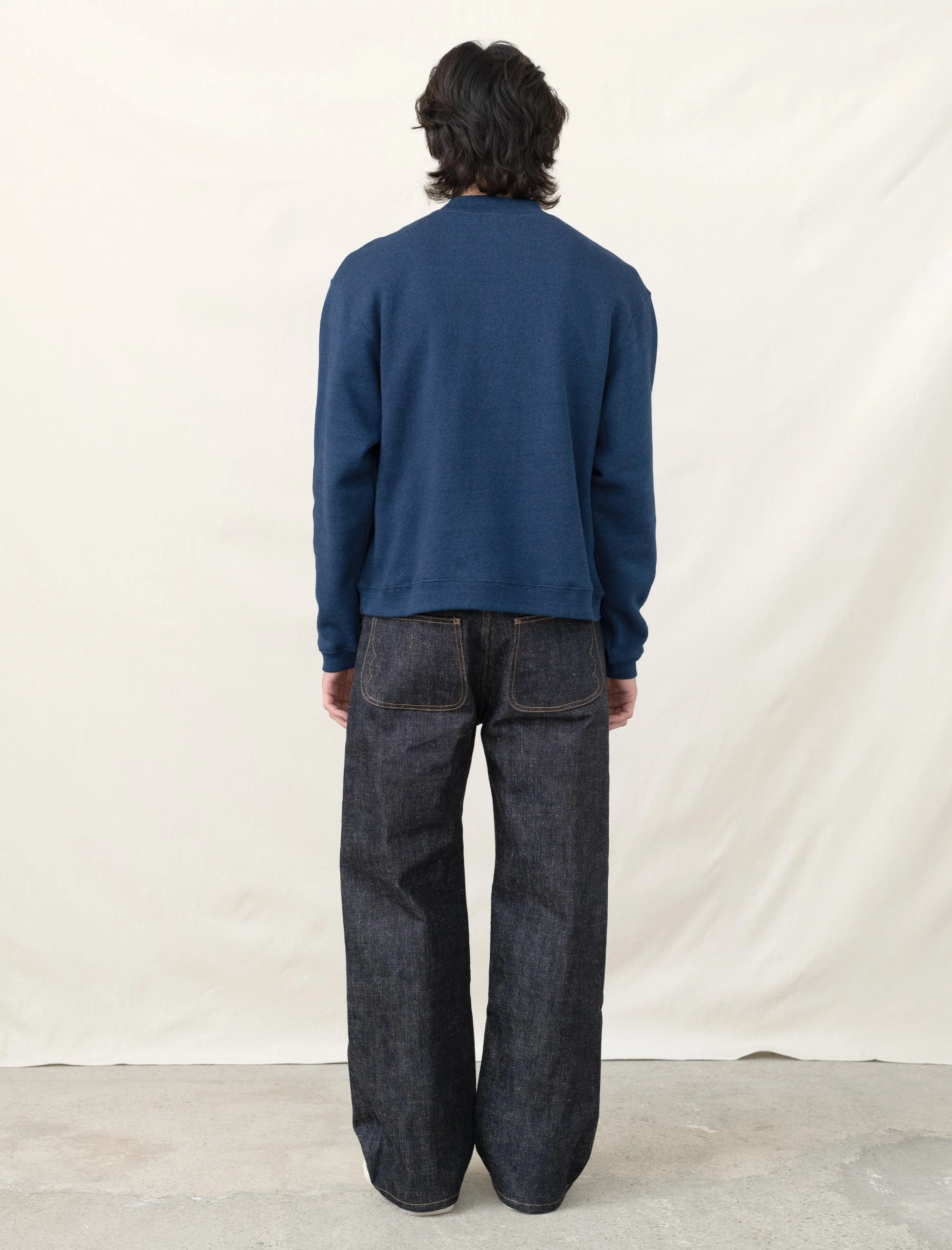 Type 00 Selvedge Denim 15.5oz (Indigo) Double Stitched Seams NonIrritatingStitching