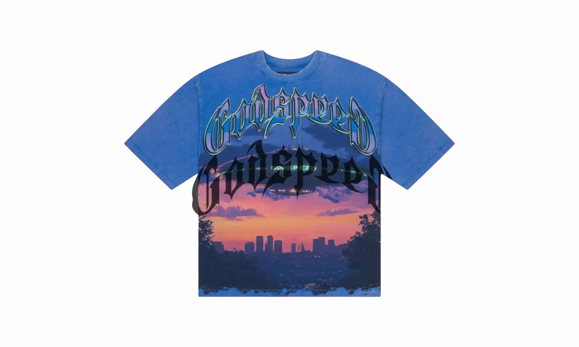 U.A.P T-Shirt "Blue" WrinkleFree Fabric
