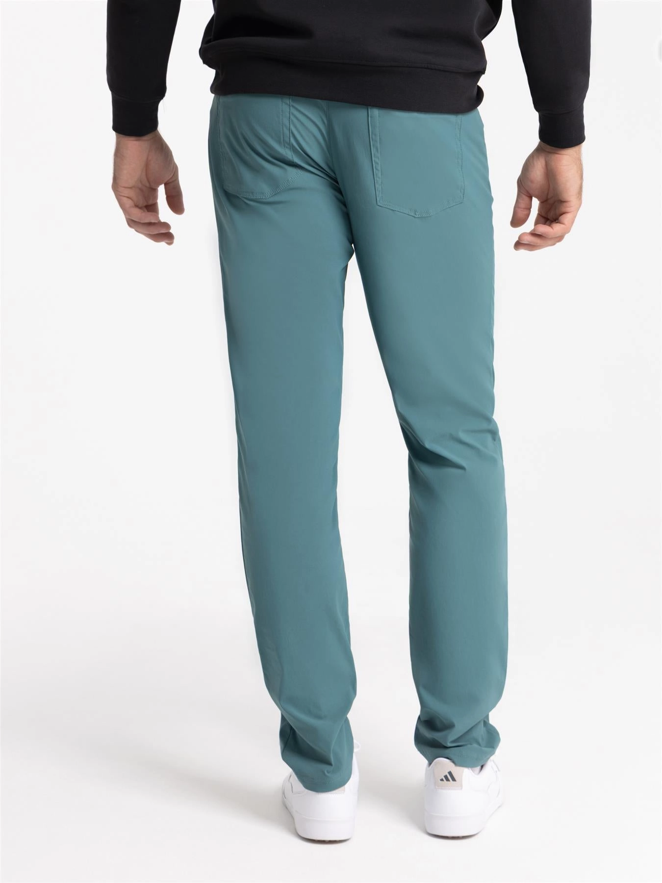 Ultimate365 5-Pocket Trousers Preloved Teal Quick Motion