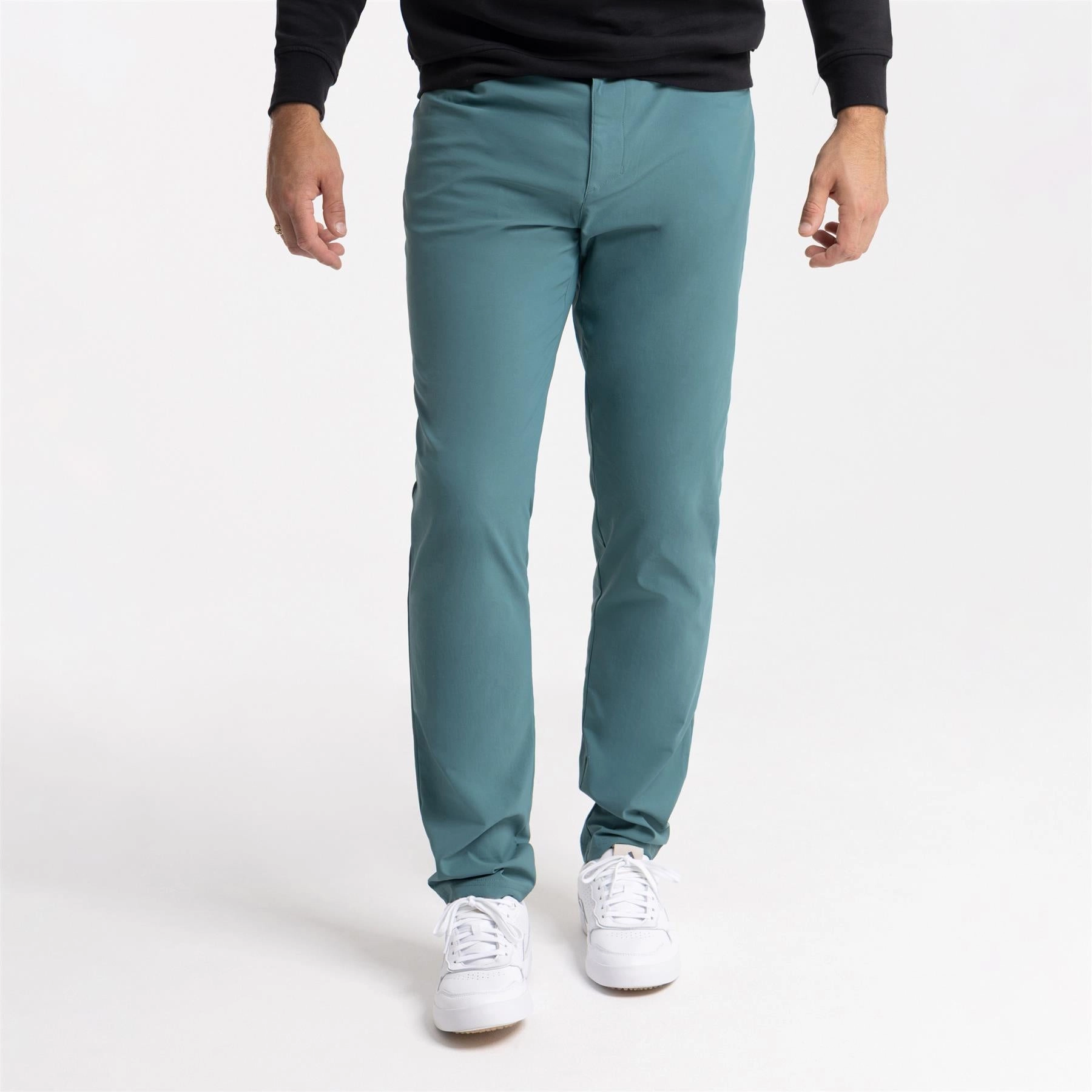 Work Essential Ultimate365 5-Pocket Trousers Preloved Teal