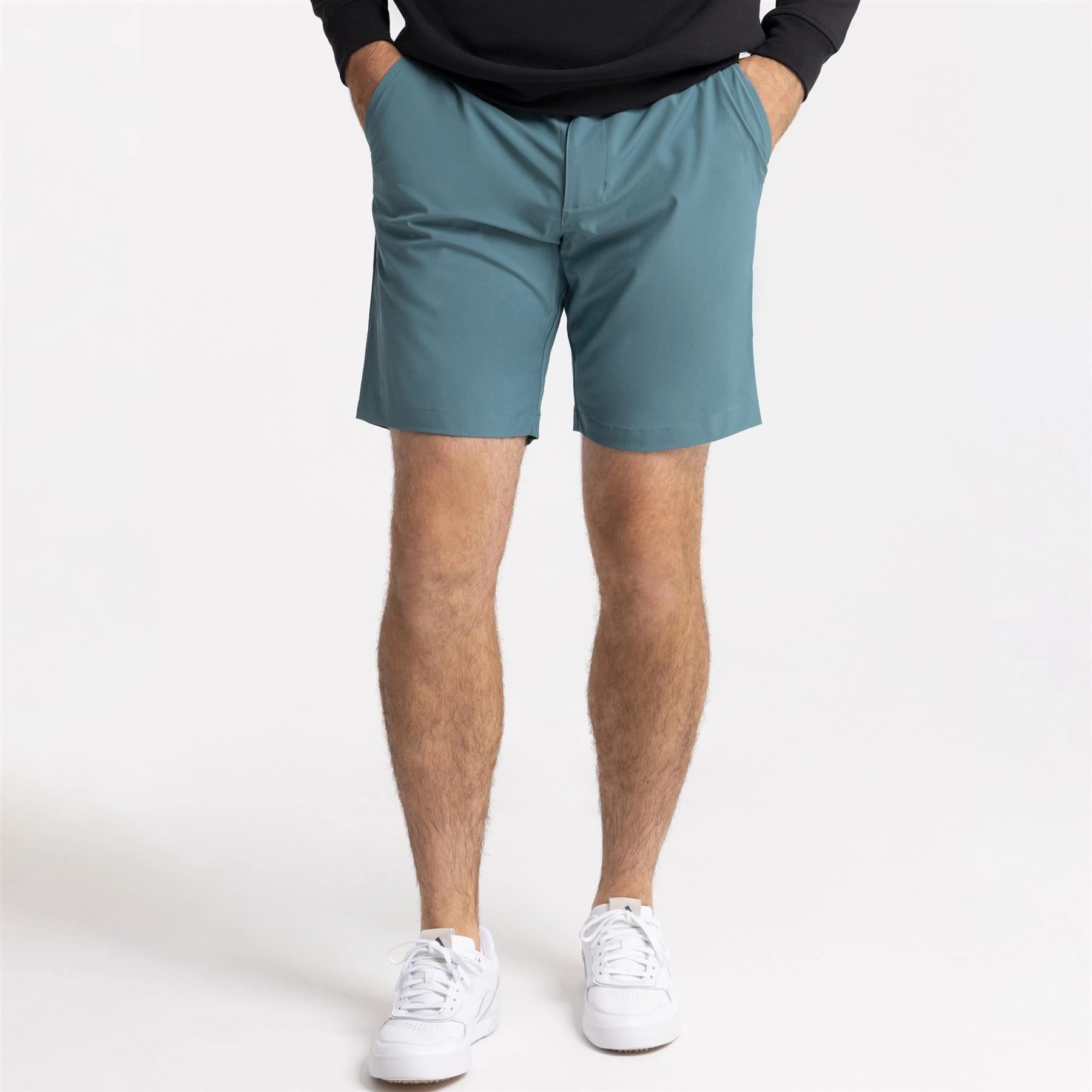 Flexible Waistline Rough texture Ultimate365 8.5-Inch Golf Shorts Preloved Teal