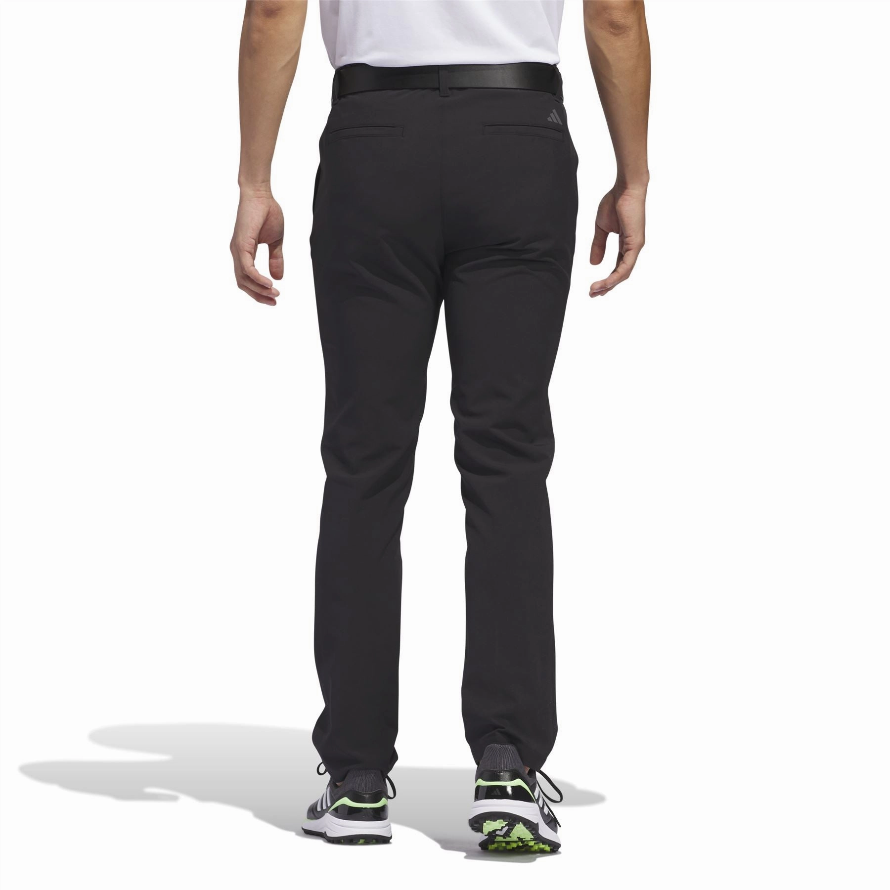 Tagless Labeling Quick Conversion Hem Ultimate365 Tapered Golf Trousers Black