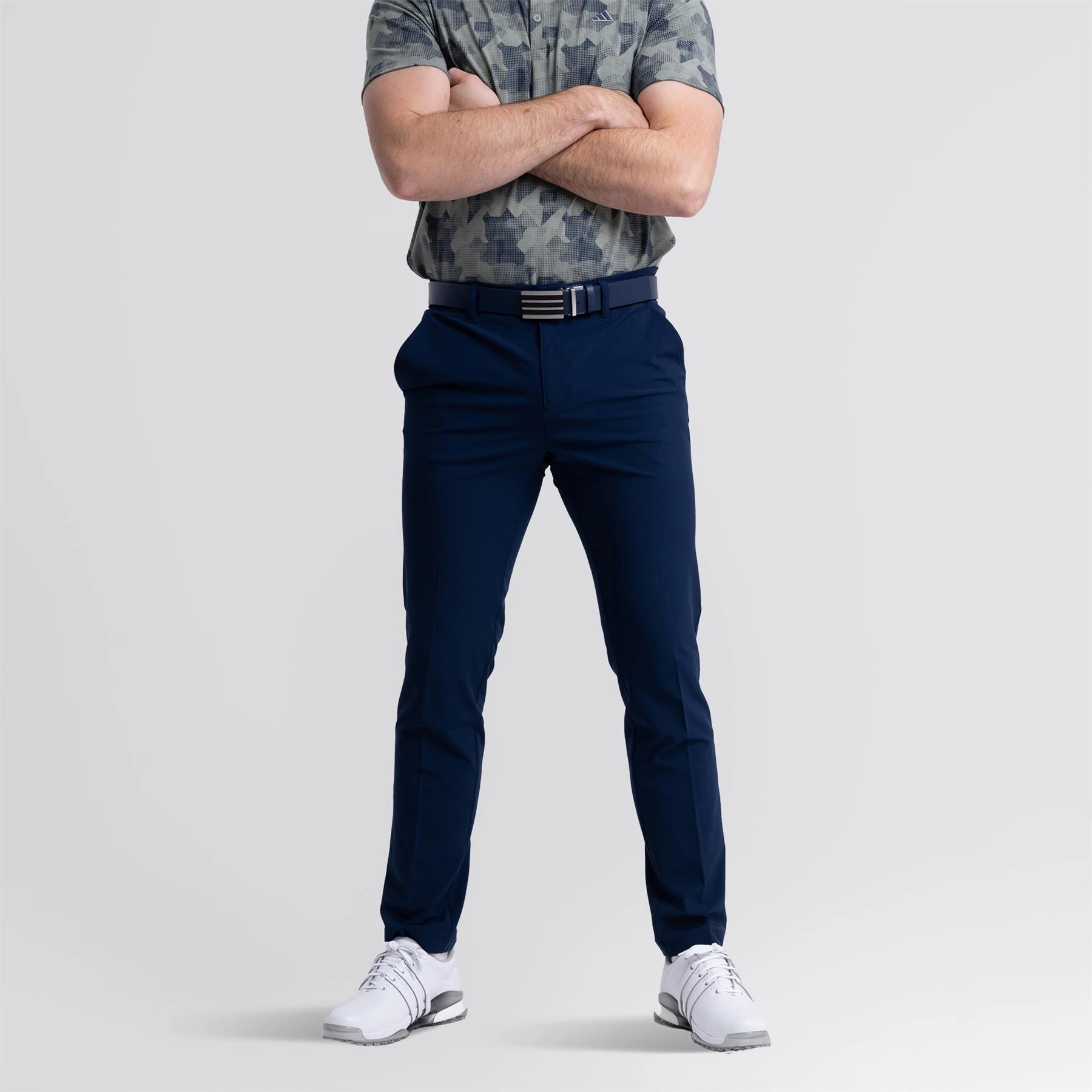 Ultimate365 Tapered Golf Trousers Navy Travel-Ready Flowy legs