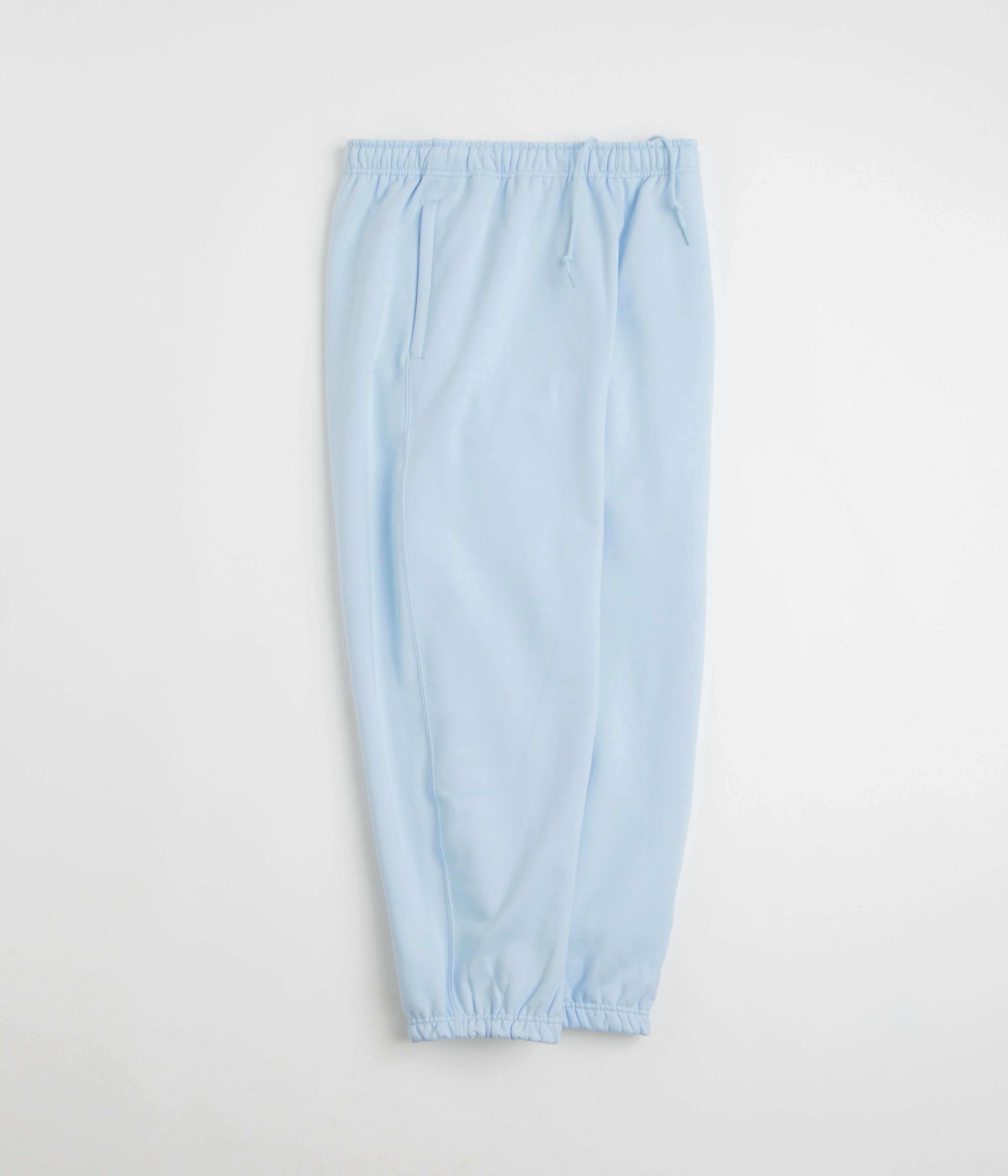 Nike Solo Swoosh Cuffed Sweatpants - Celestine Blue / Celestine Blue / White Comfy Stretch OrganicCottonBlend