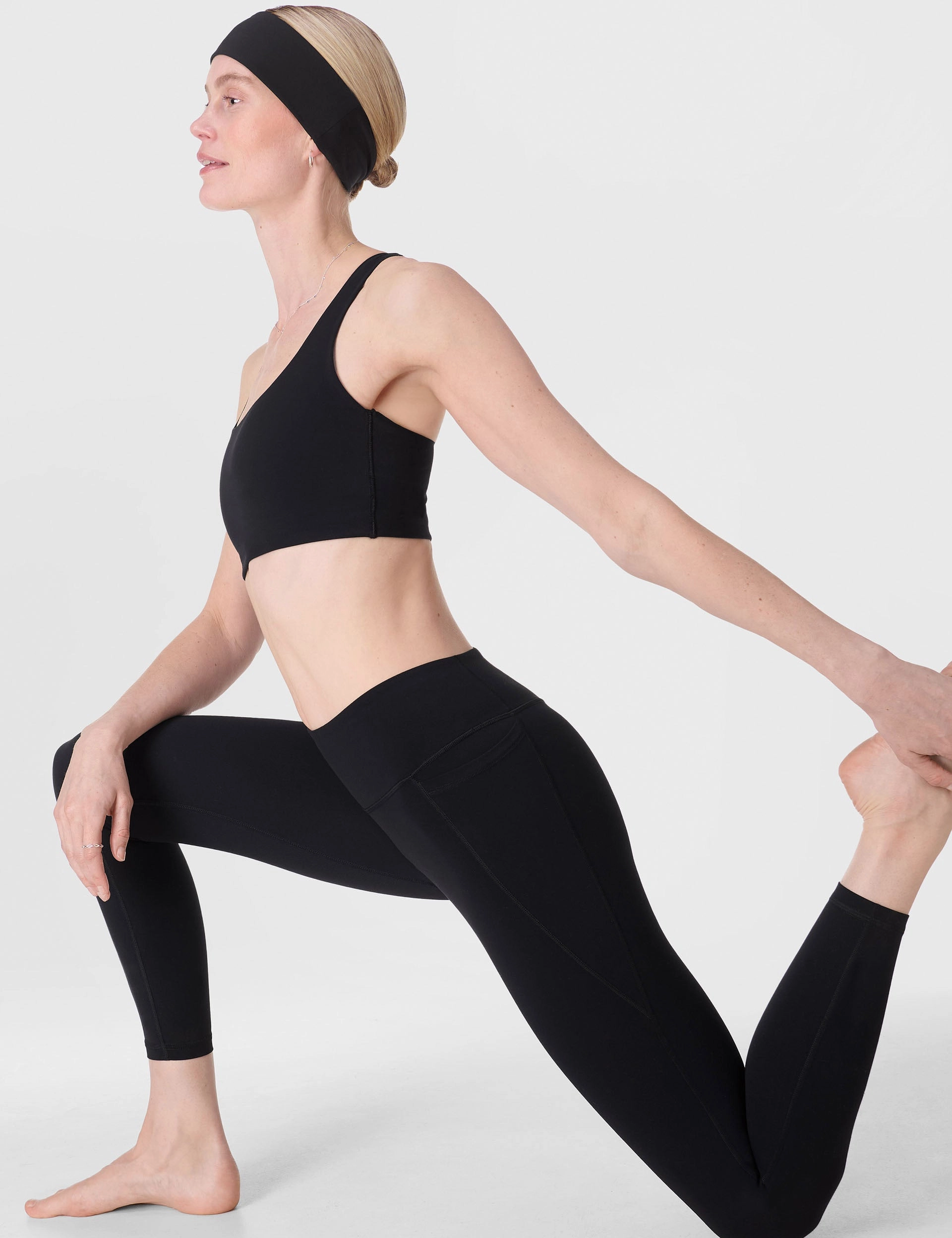 Ultimate Studio 7/8 Leggings - Black Non See Pilates Session Cool Season