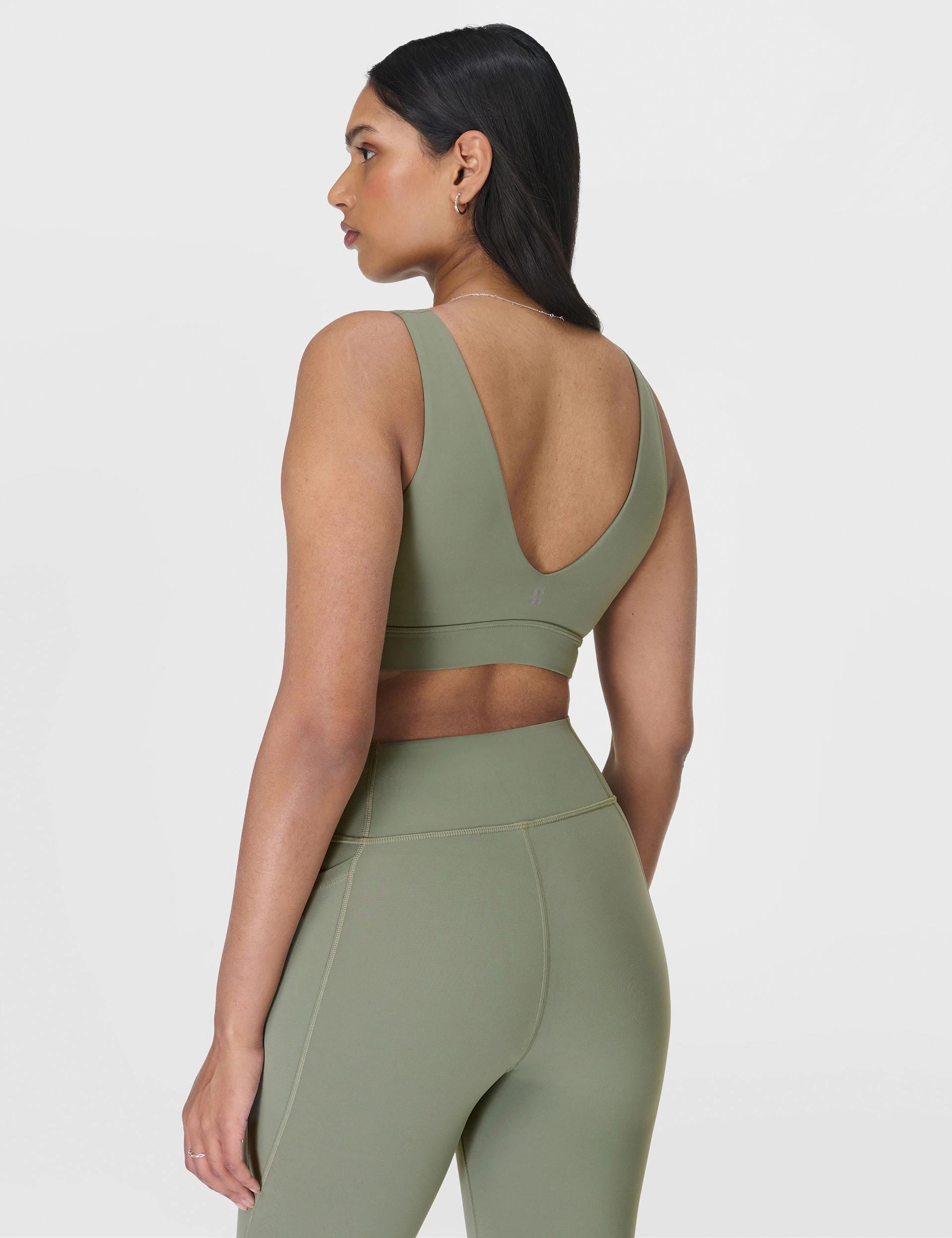 Ultimate Studio Voop Bra - Willow Green colorful layering