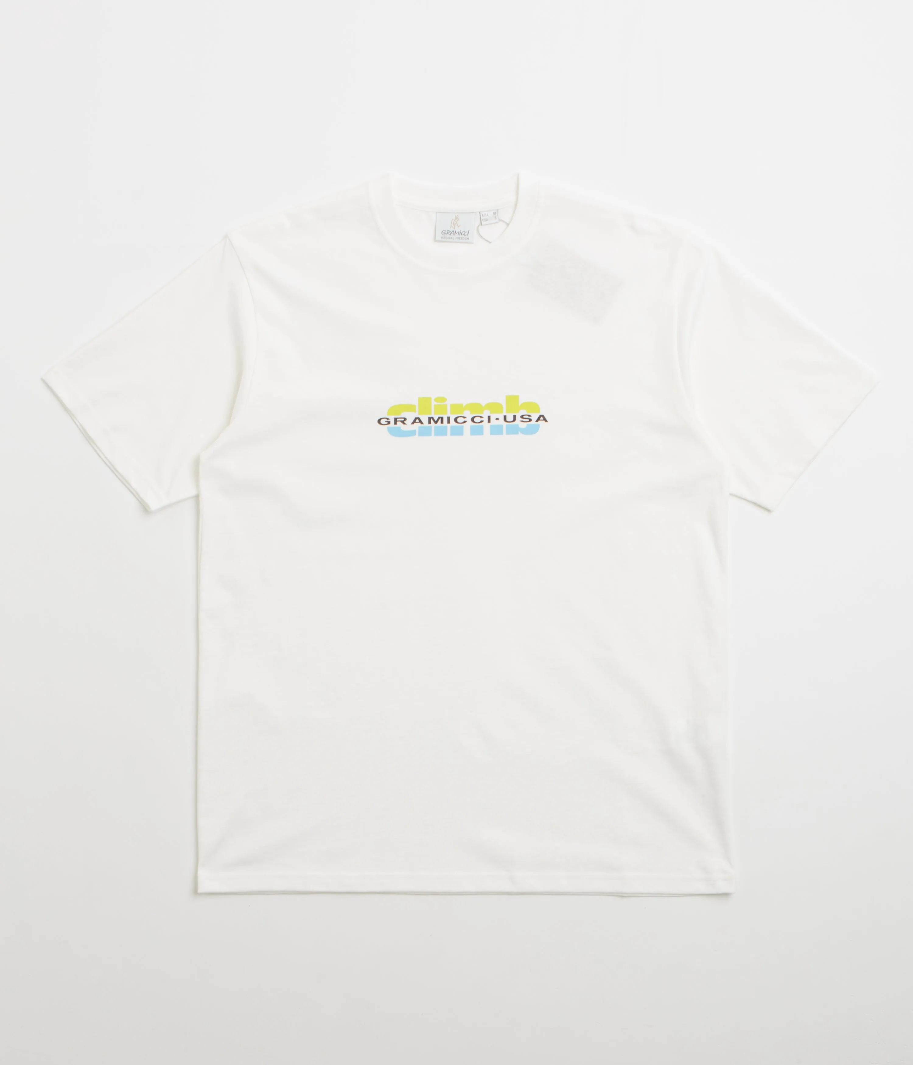 Gramicci Climb T-Shirt - White Indoor