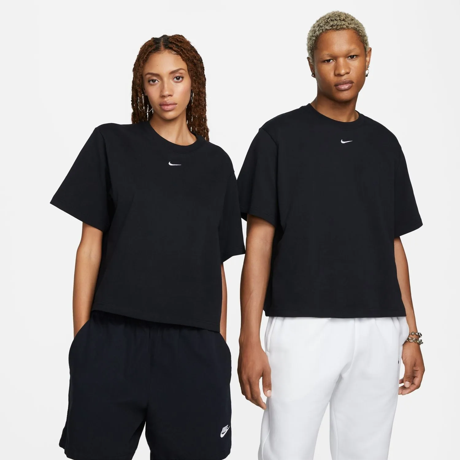 Glitter Fit AntiSnagFabric Essential Boxy Tee - Womens