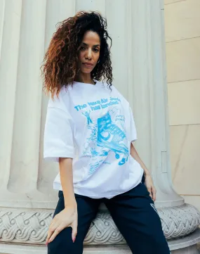 Jordan Oversized Graphic Tee Snow Ready