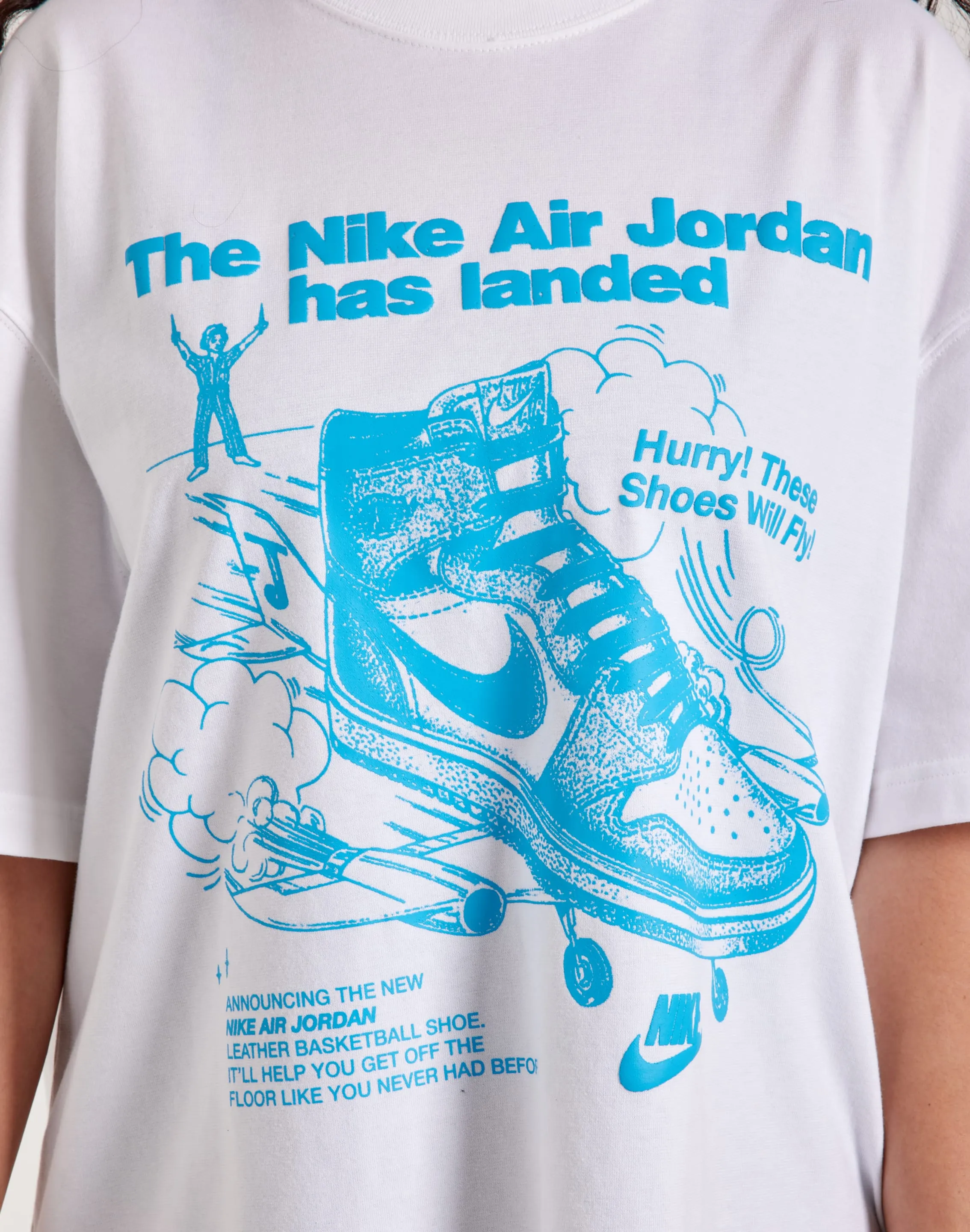 Prince Core ReinforcedHems Jordan Oversized Graphic Tee