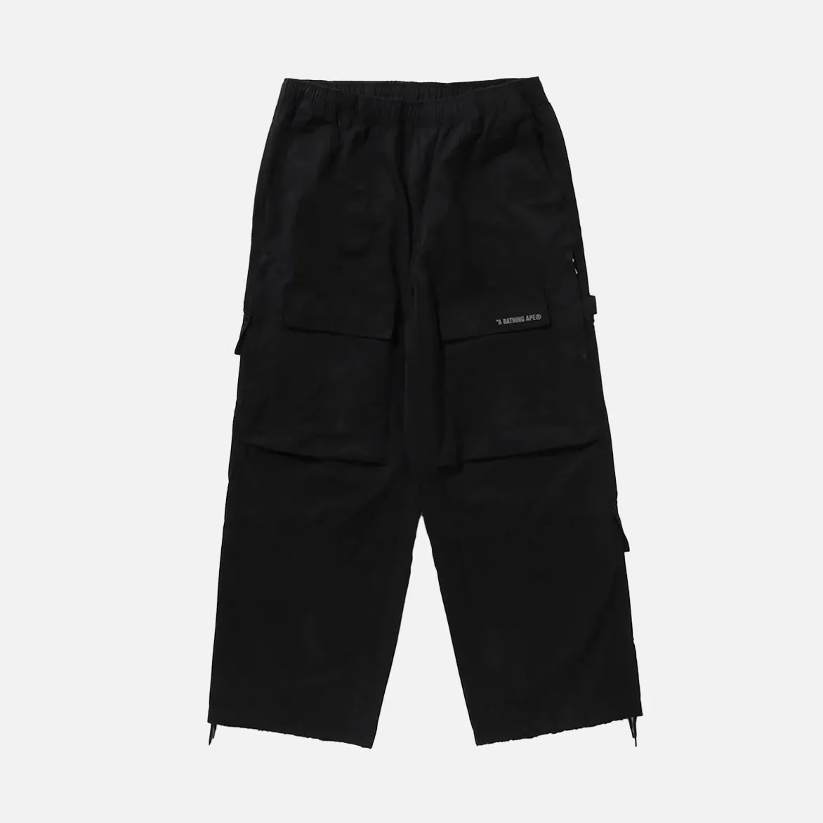 Diamond Soul USED RELAXED FIT CARGO PANTS - BLACK