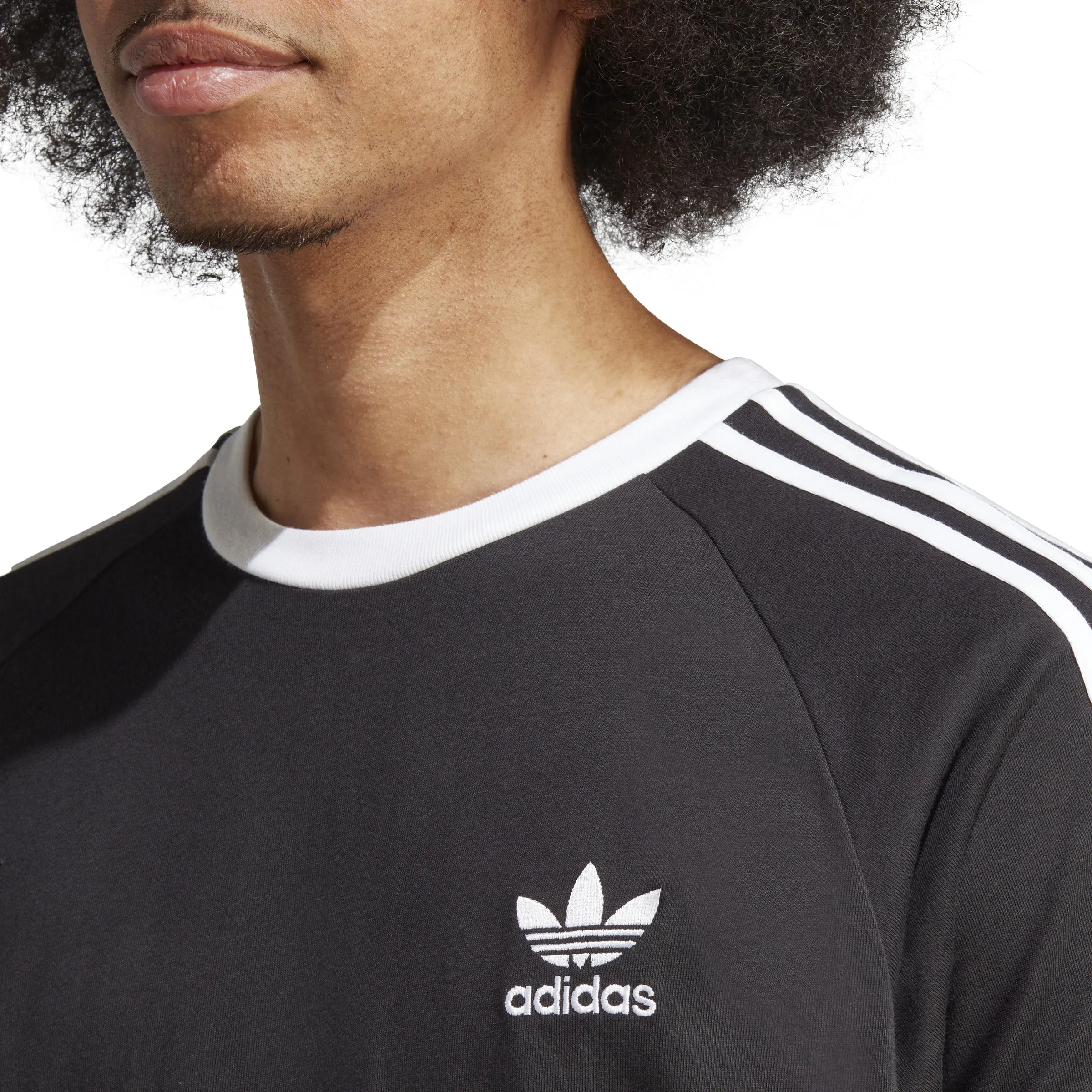 StaticFree Material 3-Stripe Tee - Mens