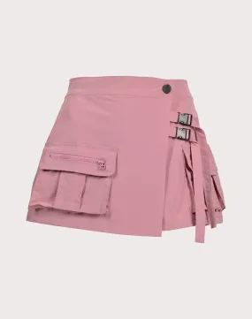 StretchComfort AntiStatic Material Grindhouse Nylon Buckle Skort