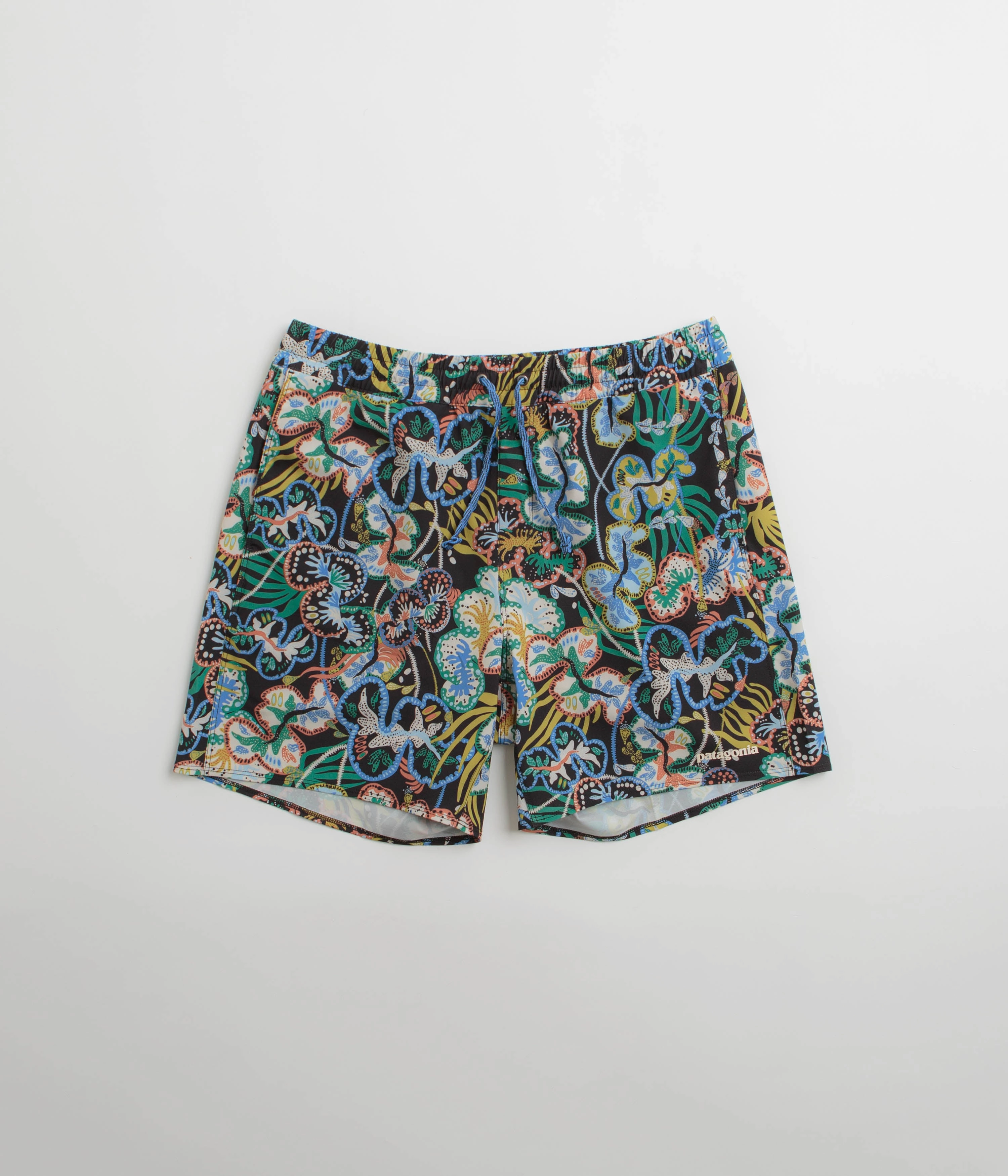 Patagonia Hydropeak Volley 16" Shorts - Undersea: Black night out outfit