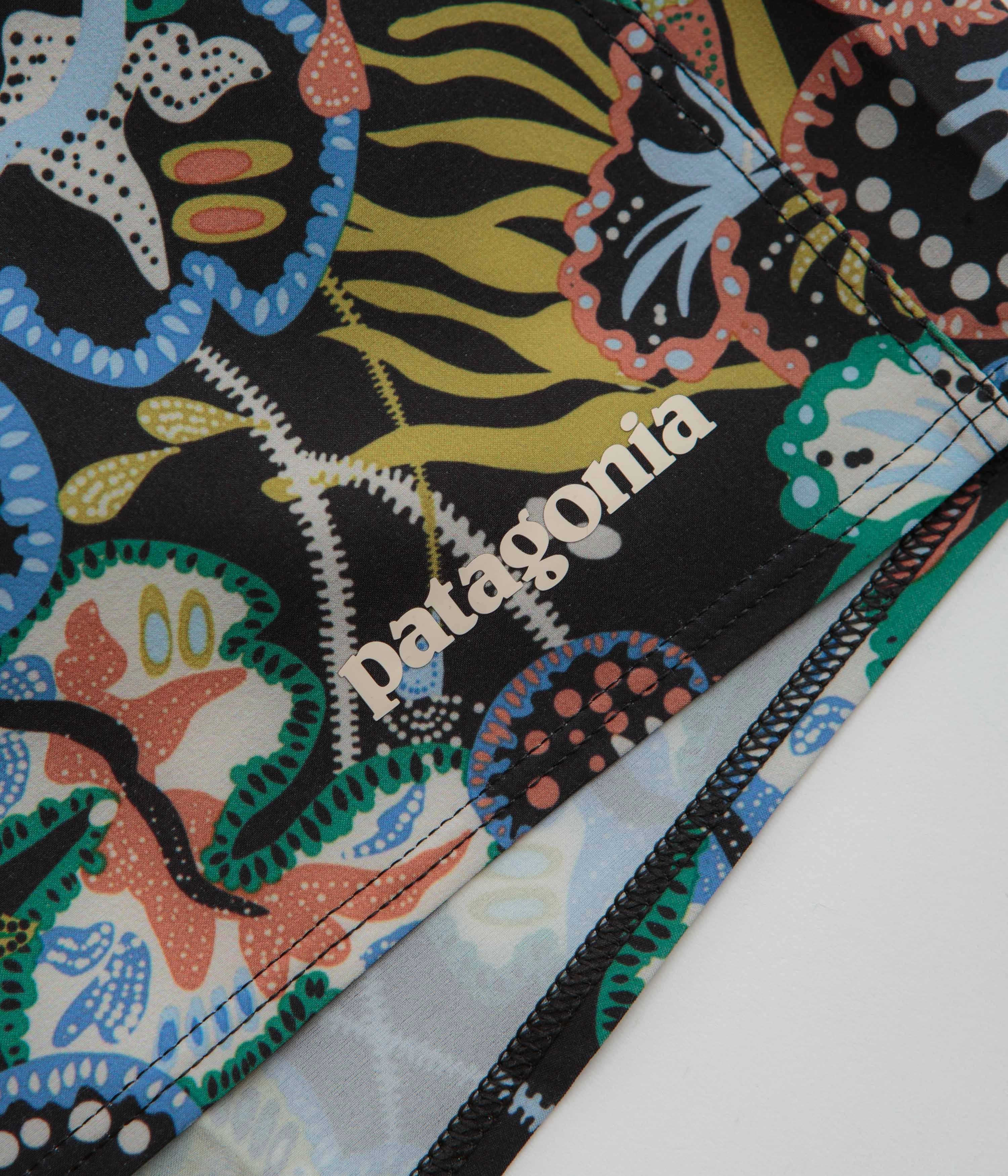 Outdoor Ready Patagonia Hydropeak Volley 16" Shorts - Undersea: Black