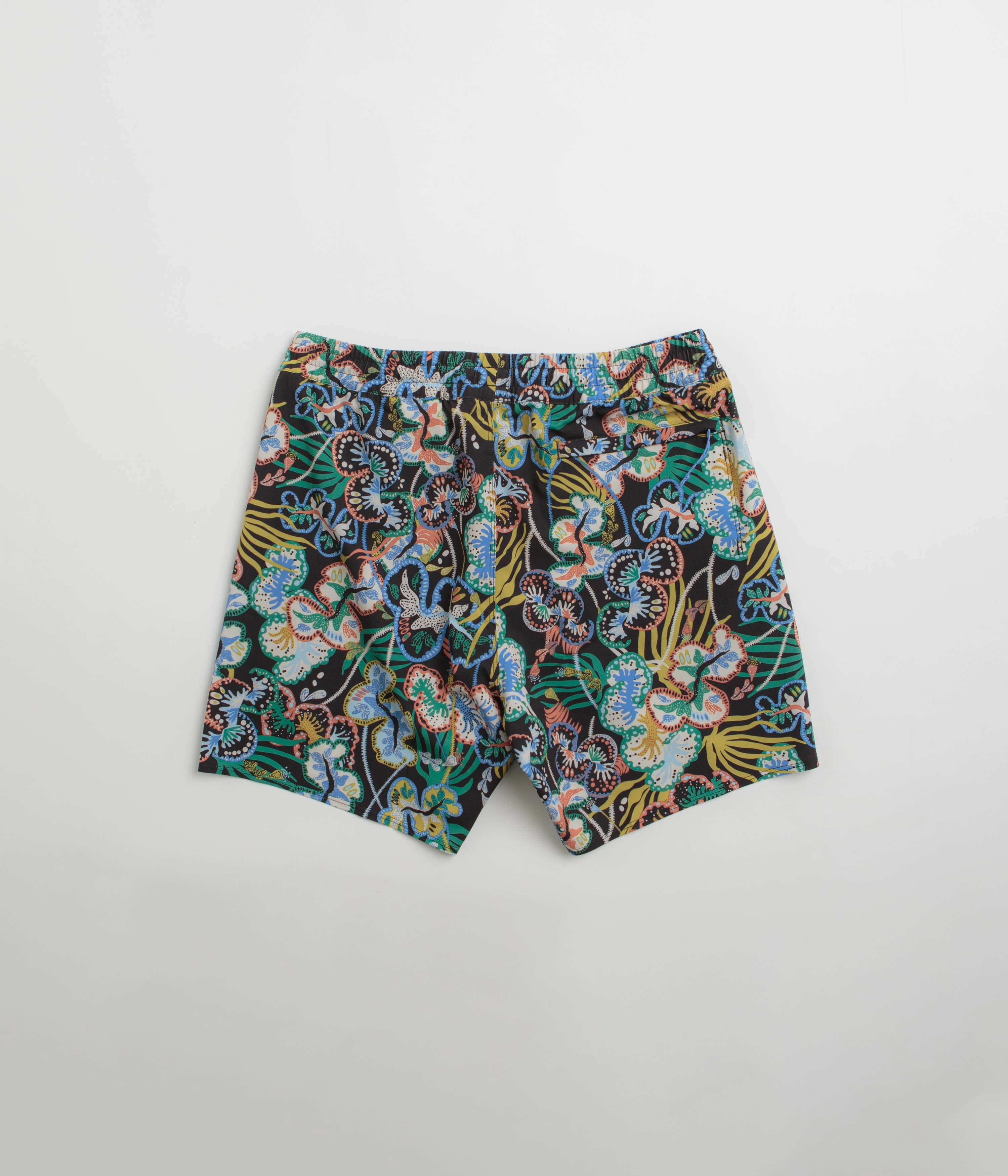 Eco Friendly Fabric jumpsuit Patagonia Hydropeak Volley 16" Shorts - Undersea: Black