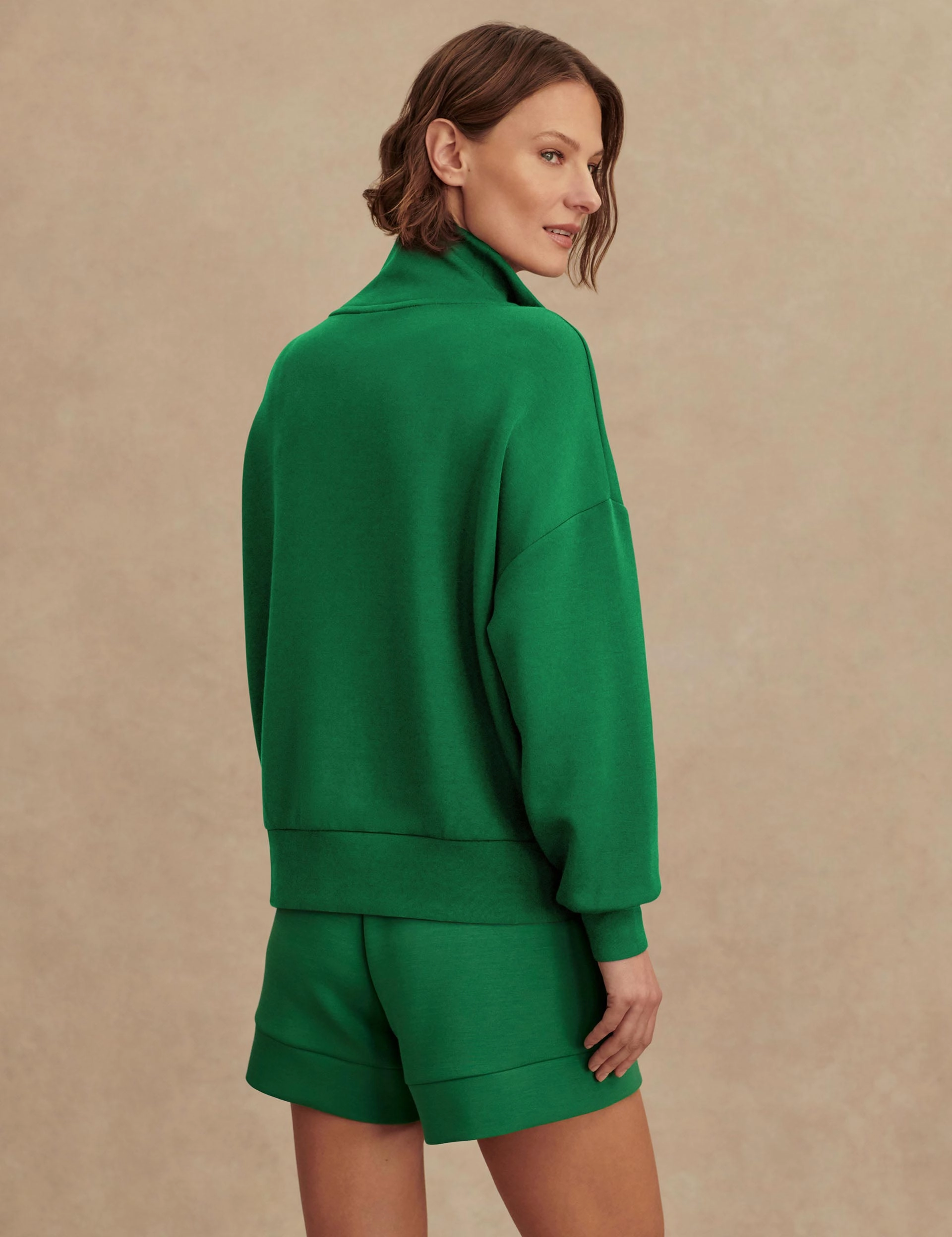 The Doublesoft Shorts Set - Verdant Green Stretchable Waistband AntiStaticCoating