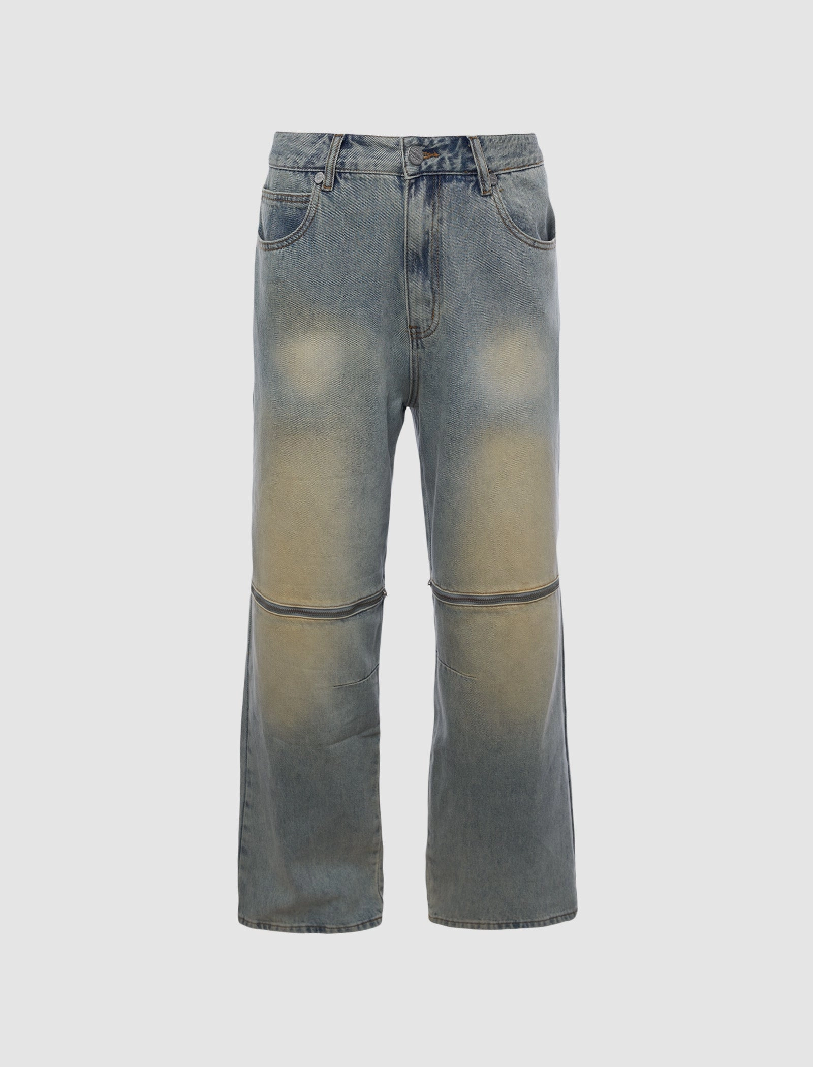 BAND DENIM Organic Cotton Blend Frayed hem
