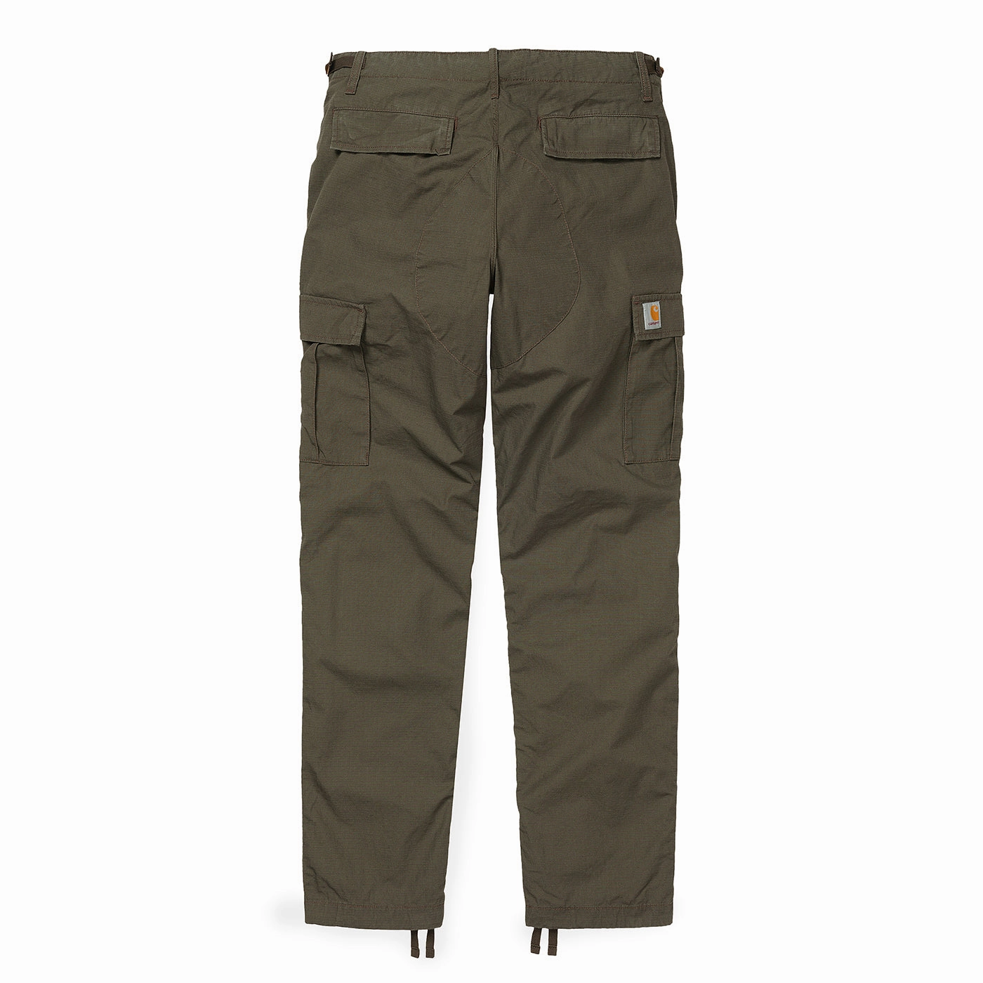 High-waisted fit Carhartt WIP Aviation Pant - Cypress rinsed
