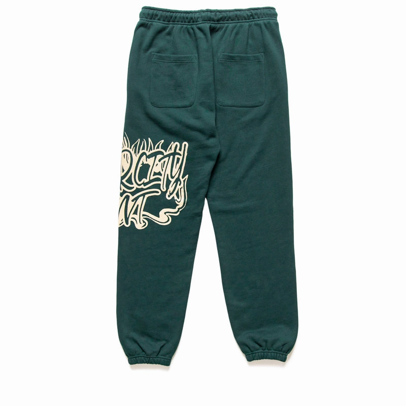 No Snag Zipper Guard Honor The Gift Entertainment Sweatpant - Green